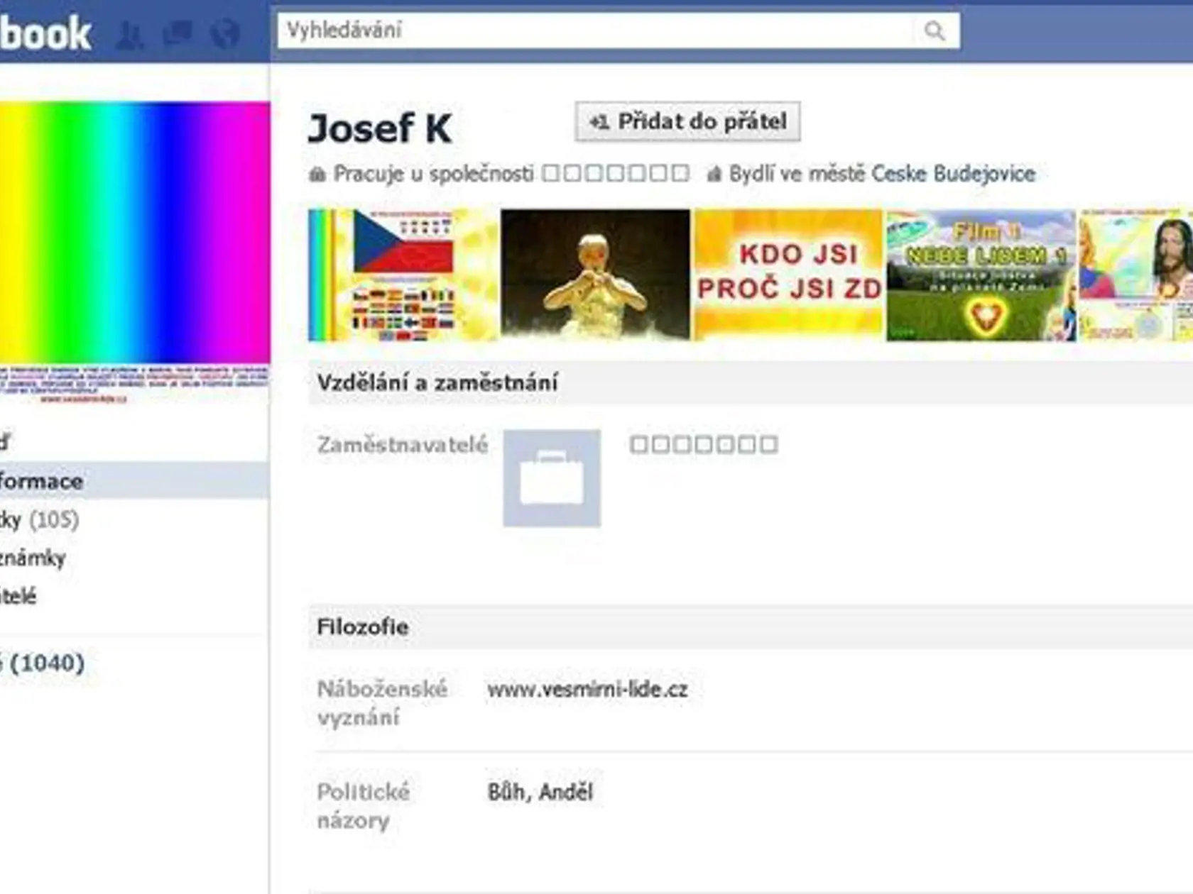 Bartošovej najnovší záchranca Josef propaguje