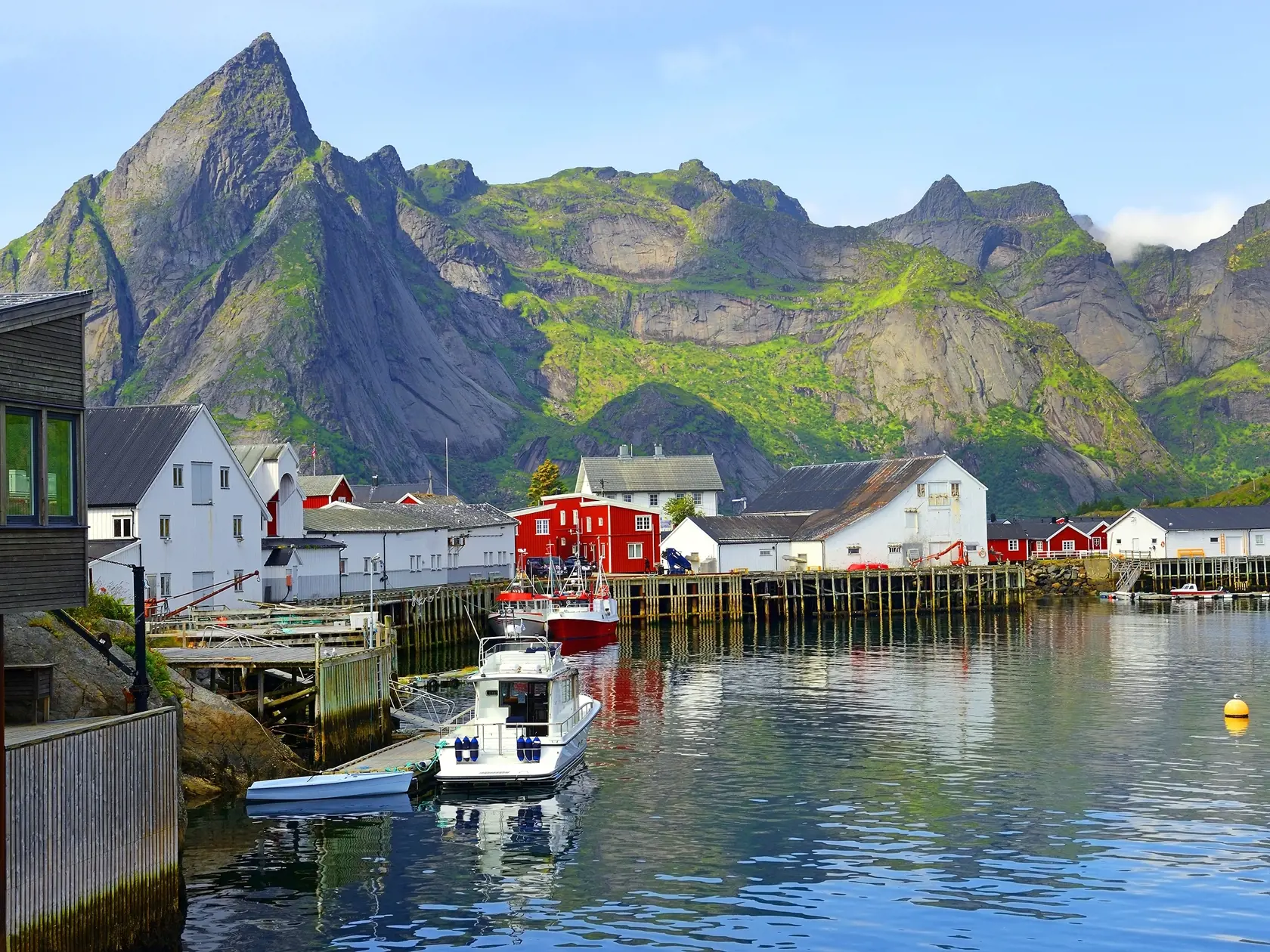 Hamnoy,Fishing,Village,In,Lofoten,Island,,Norway