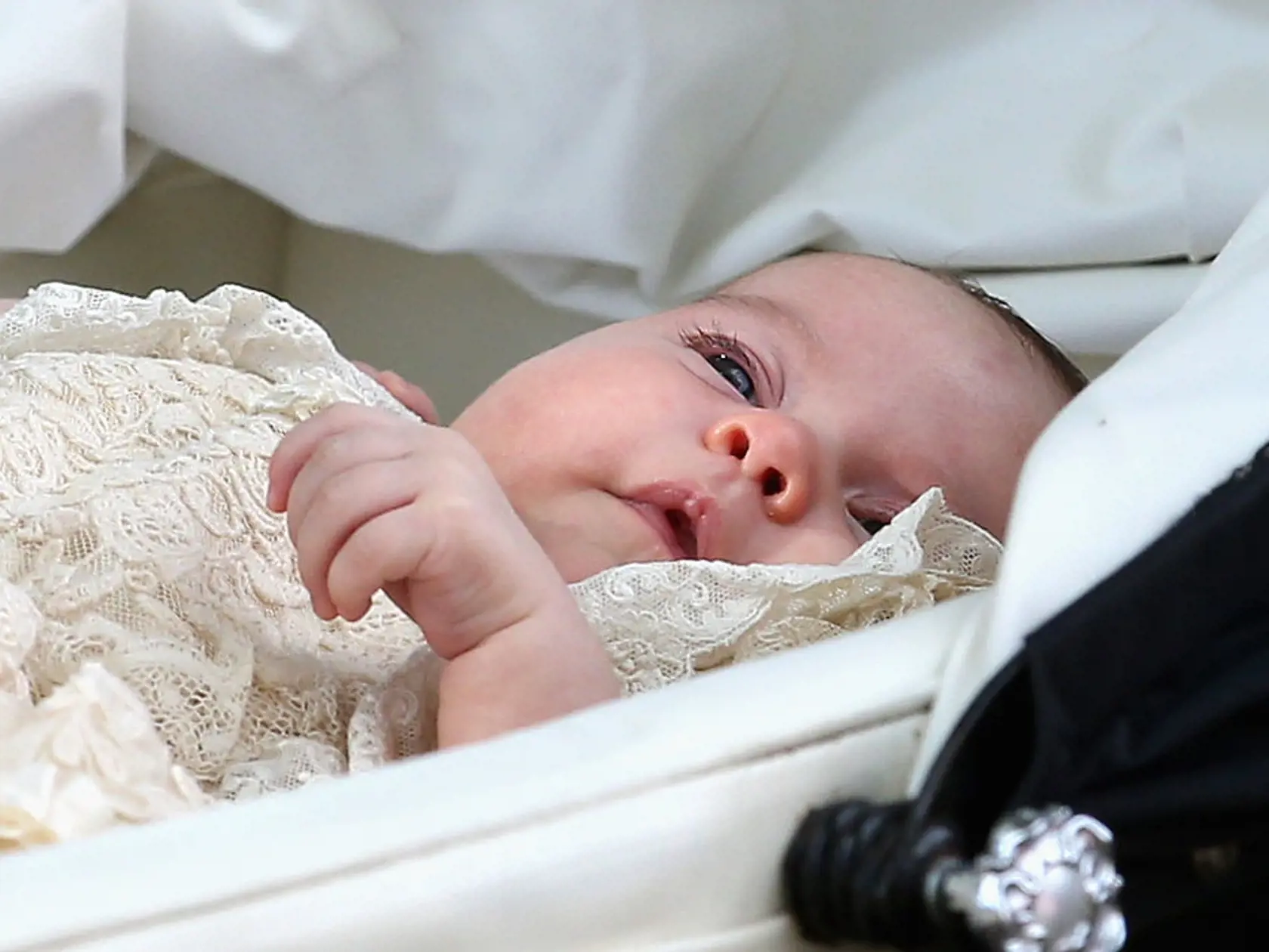 Princezná Charlotte ako rozkošné novorodeniatko