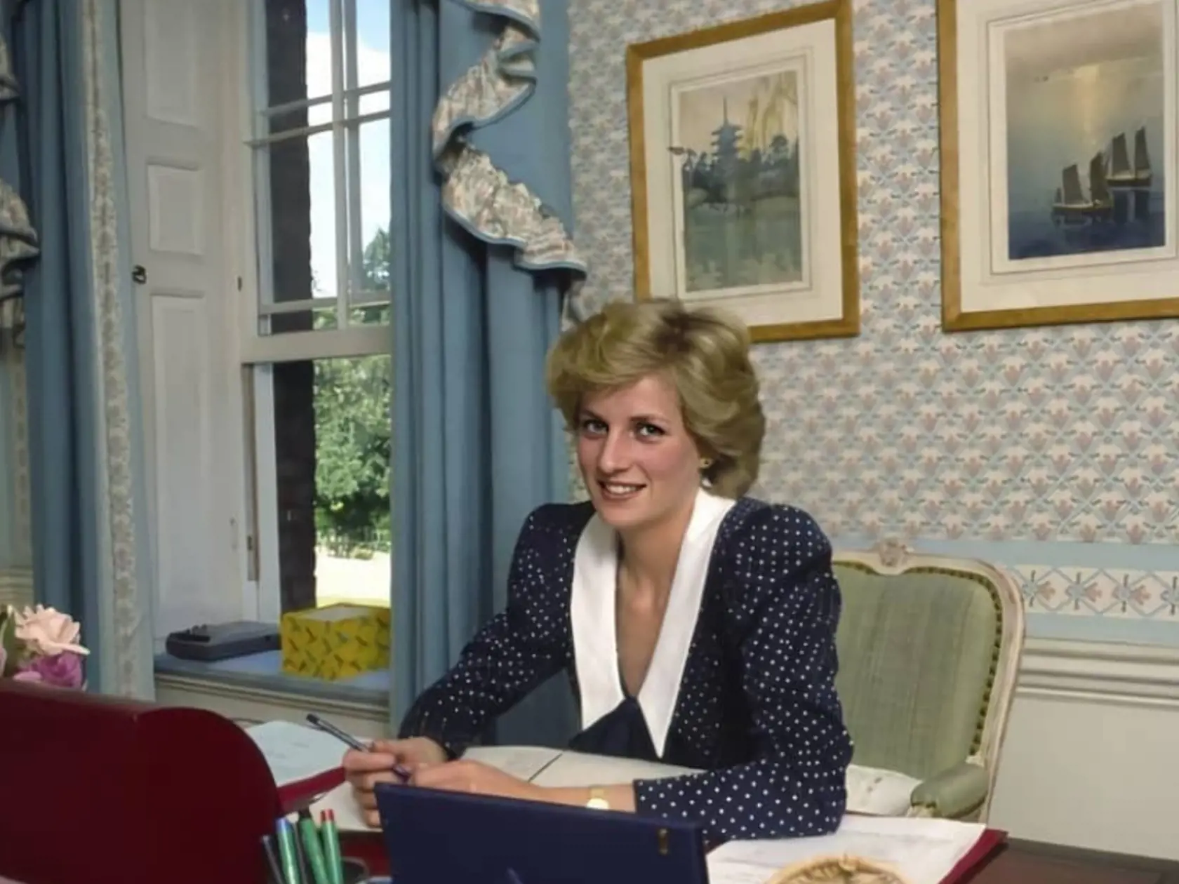 Princezná Diana v roku 1985.