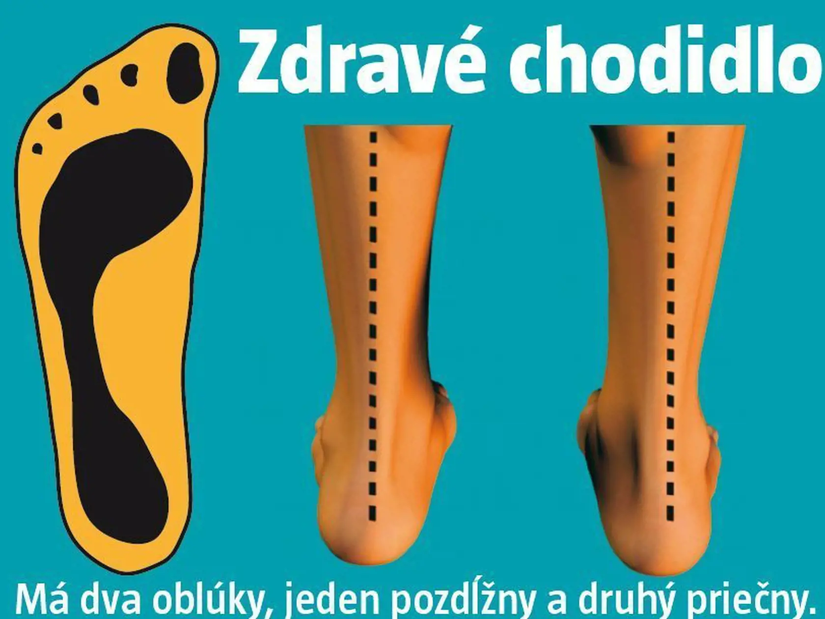 Zdravé chodidlo