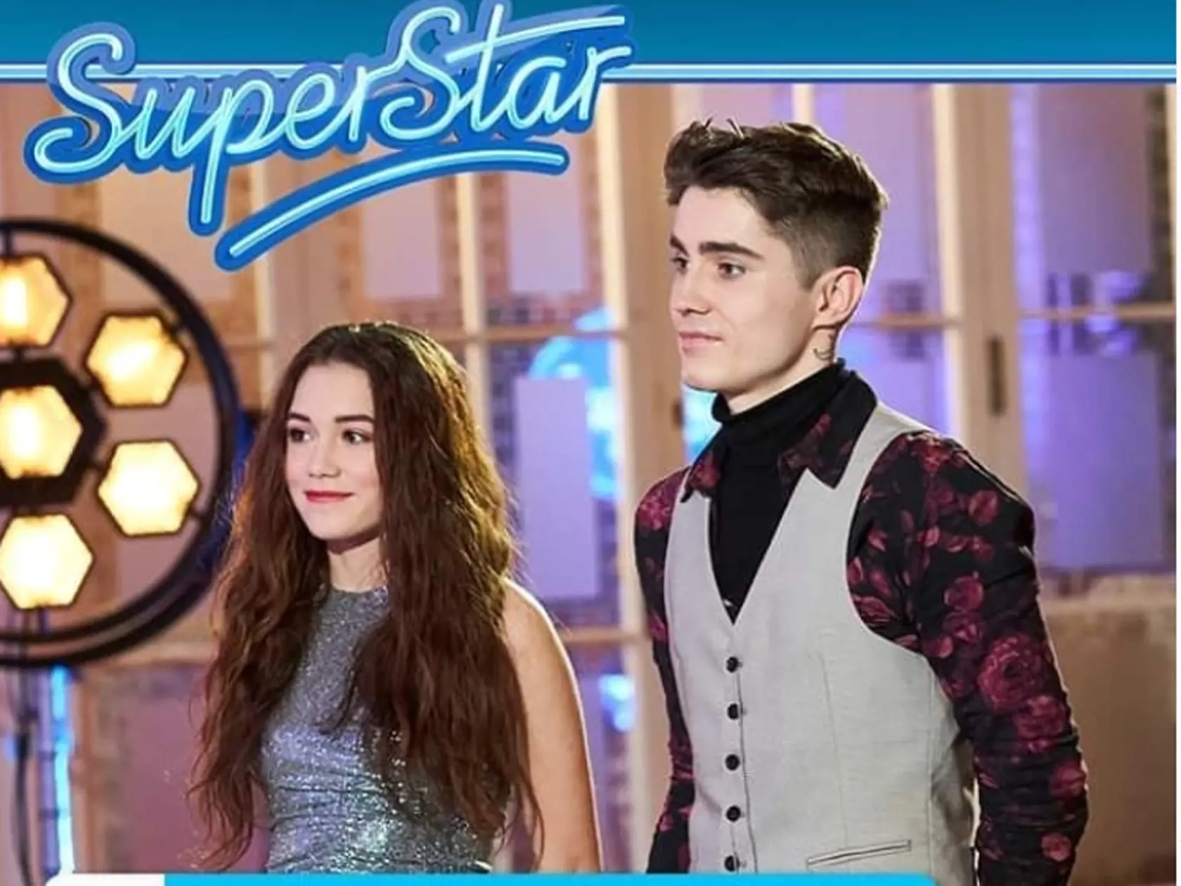 Hanka a Timotej počas SuperStar.
