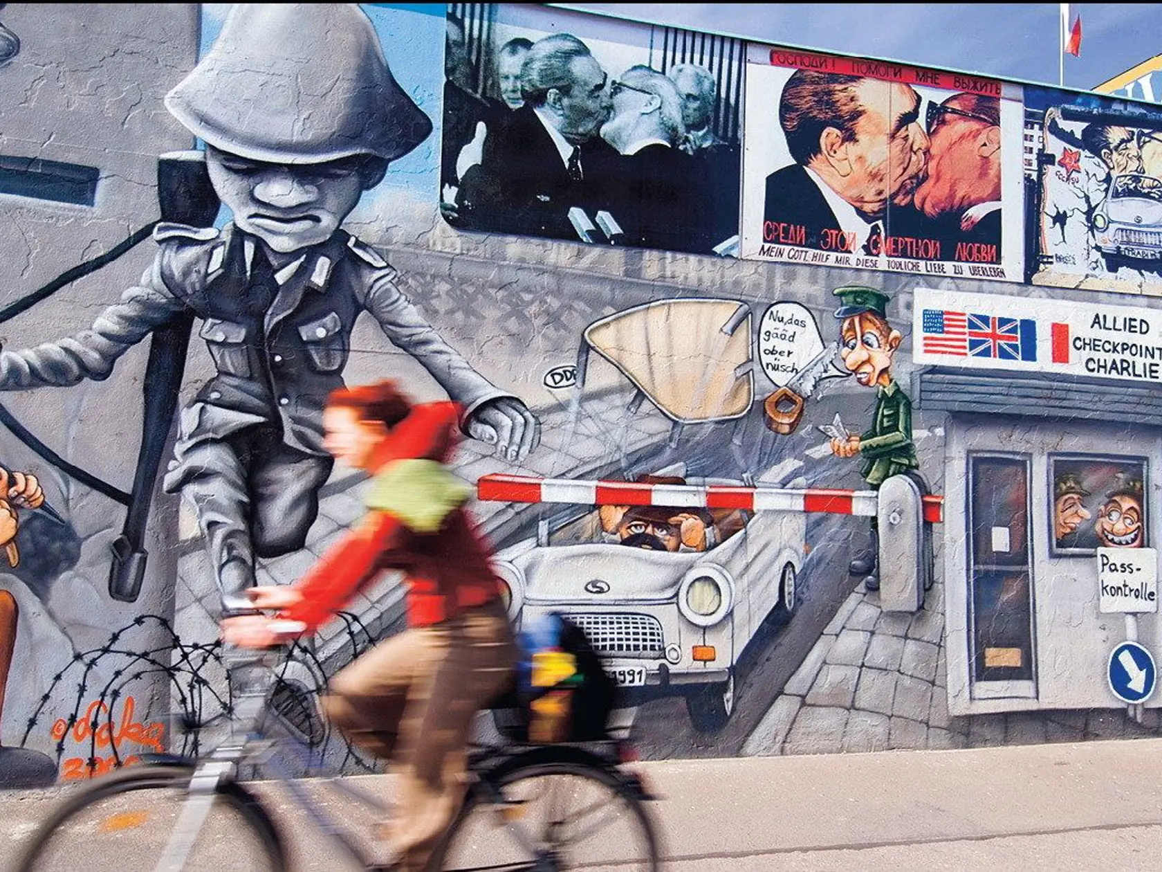 East Side Gallery alebo najznámejší múr Európy