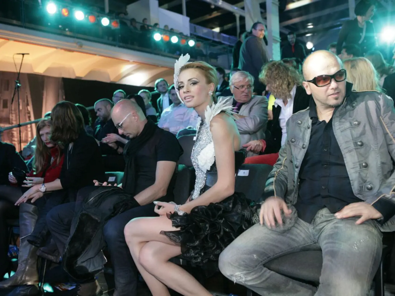 Speváčka čírová prišla na galavečer s partnerom