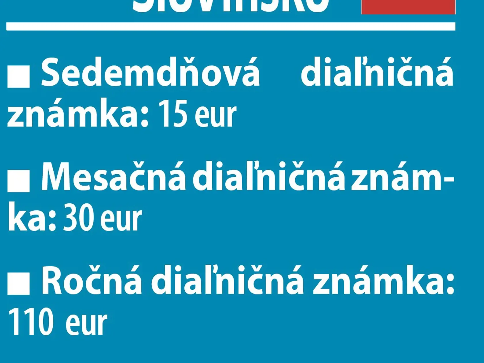 Slovinsko má v cenách neslávne prvenstvo.