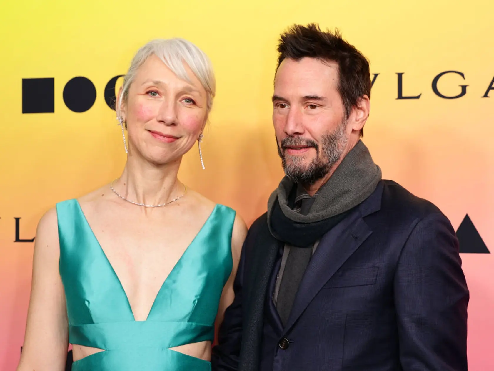 Keanu Reeves a Alexandra Grant sú zamilovní.