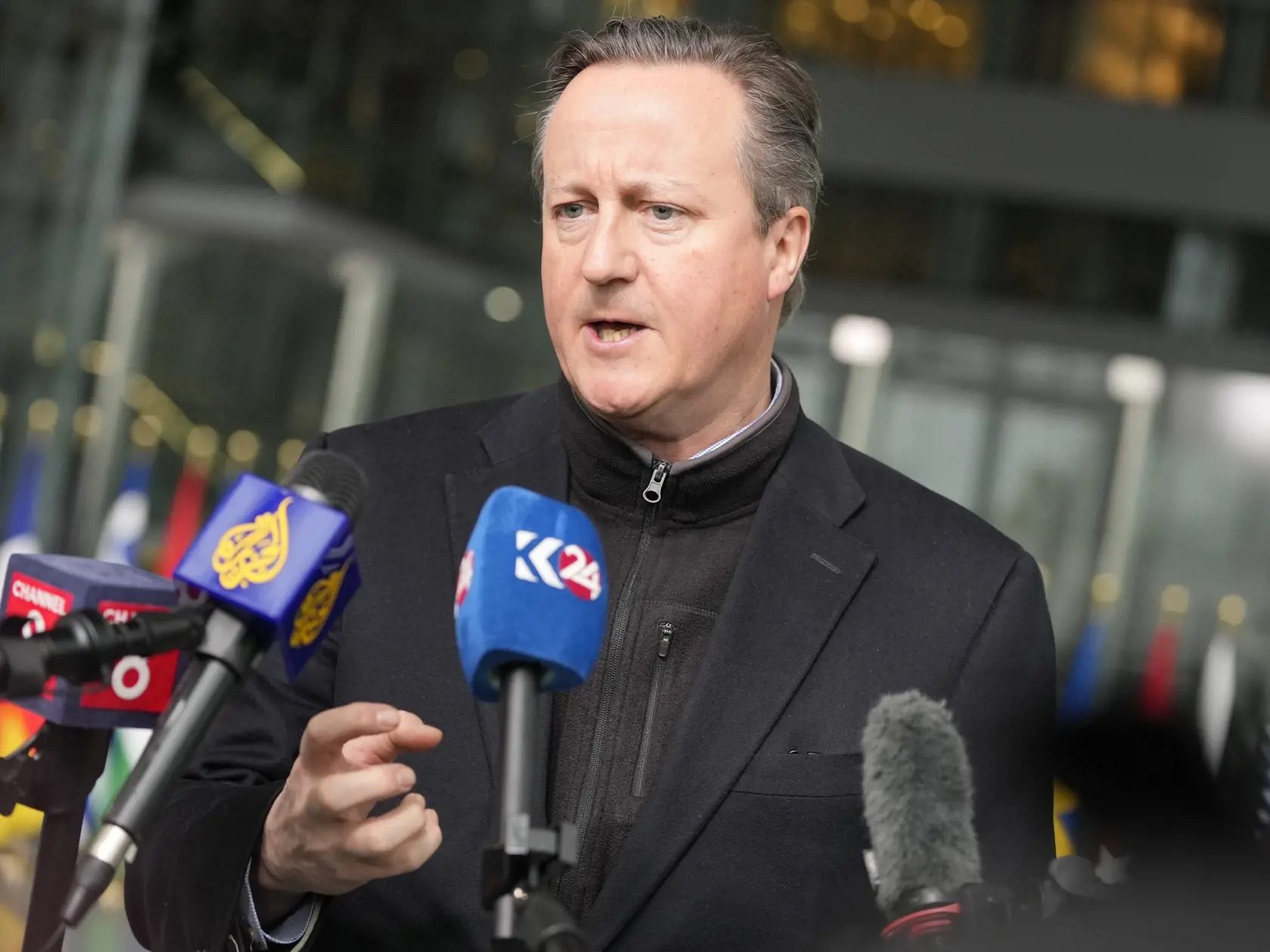 Britský minister zahraničných vecí David Cameron