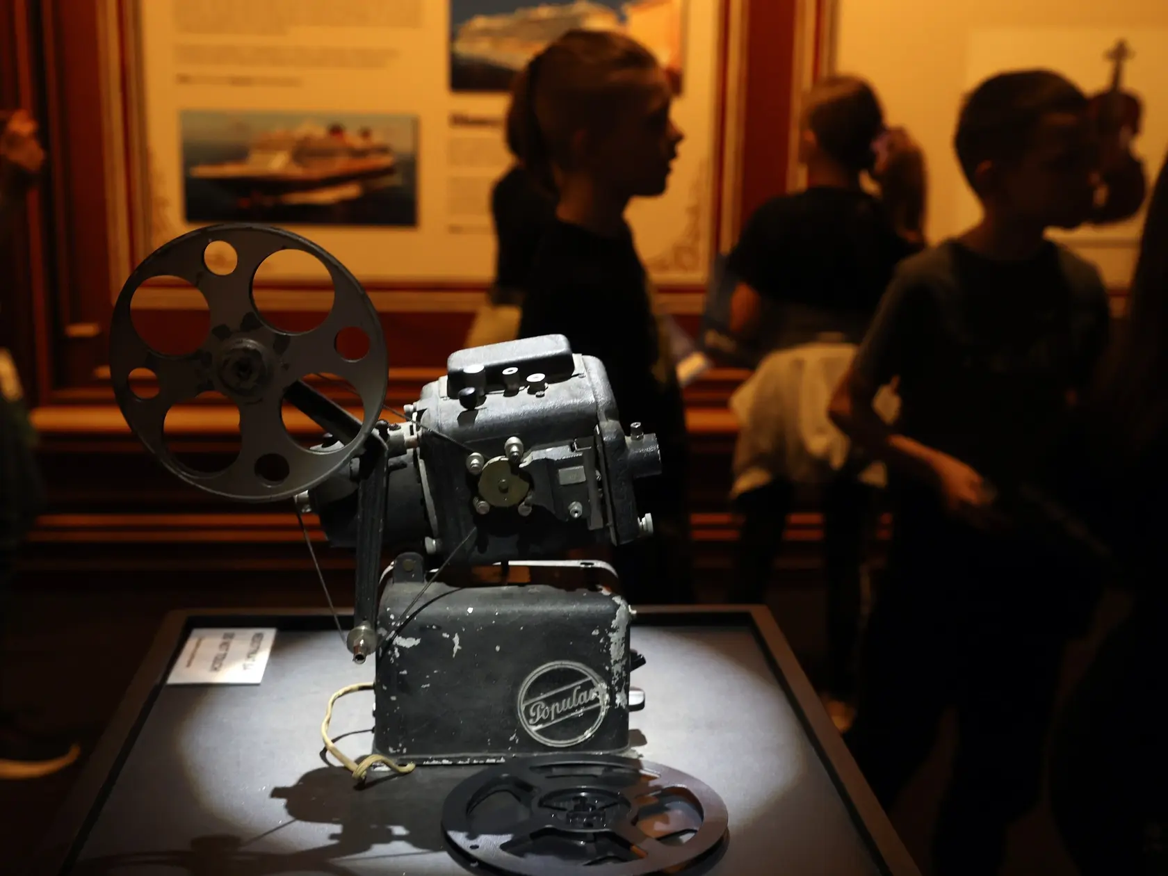 Na snímke je svetová výstava lode Titanic, ktorá sa potopila pri prvej plavbe v roku 1912. 