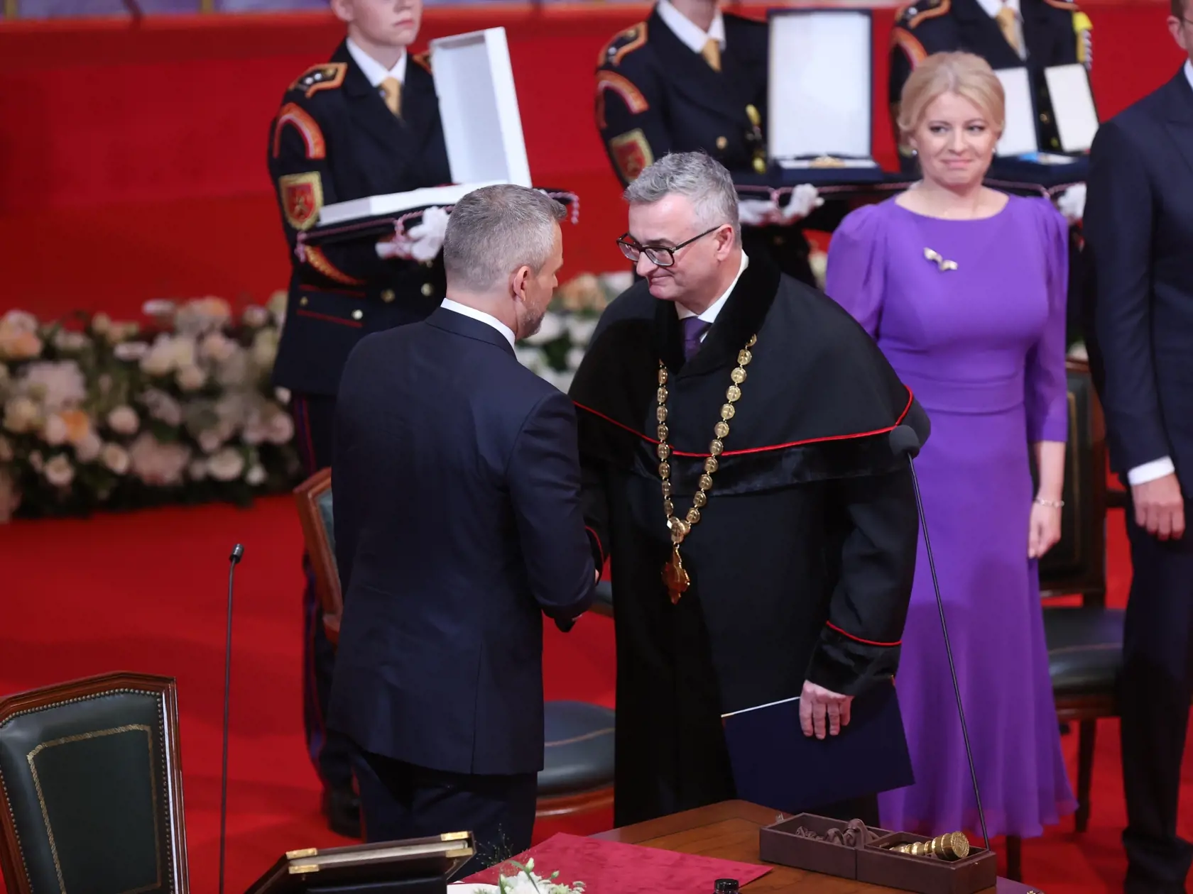 Inaugurácia nového prezidenta Slovenskej republiky Petra Pellegriniho.