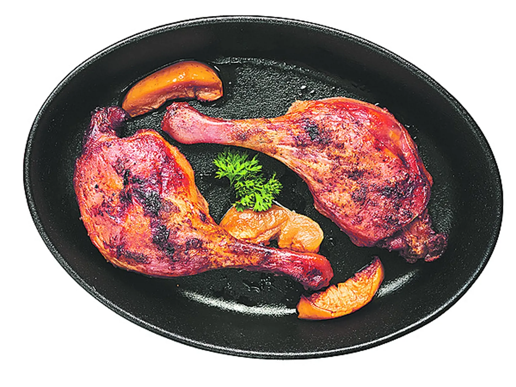 Kačacie stehná s kožou, cena 0,99 eura za 100 g.