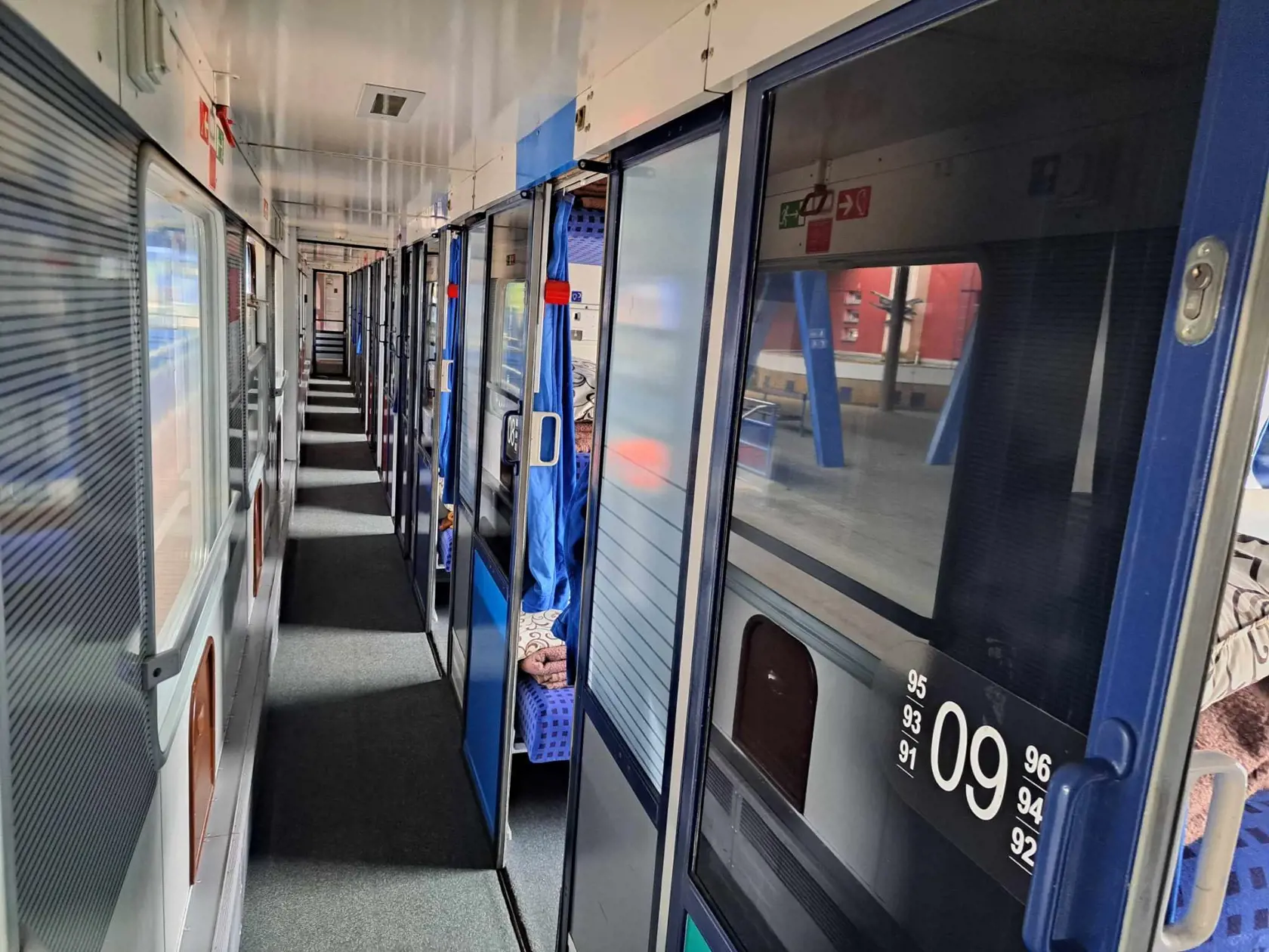 Vlak EuroNight do Splitu vyrazil dnes o 15:26 zo stanice Bratislava-Nové Mesto.