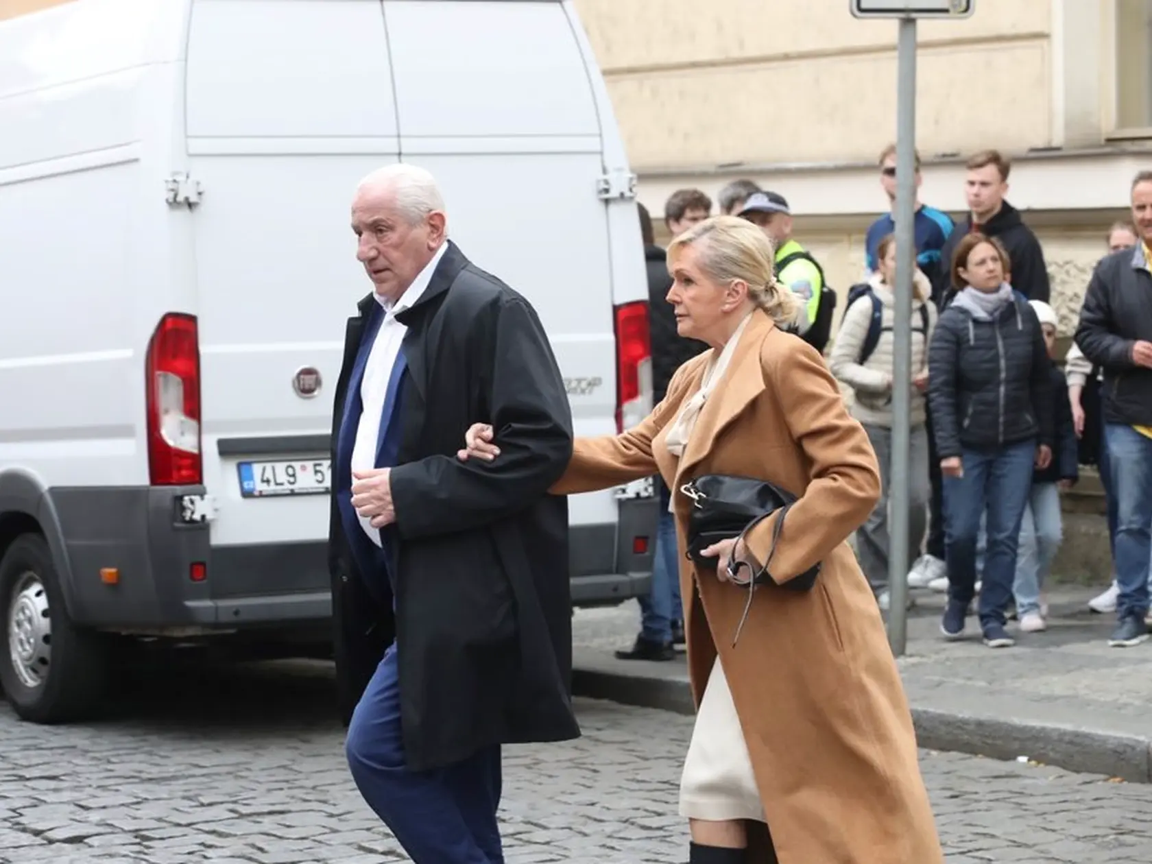 Na snímke Helena Vondráčková s manželom Martinom Michalom.