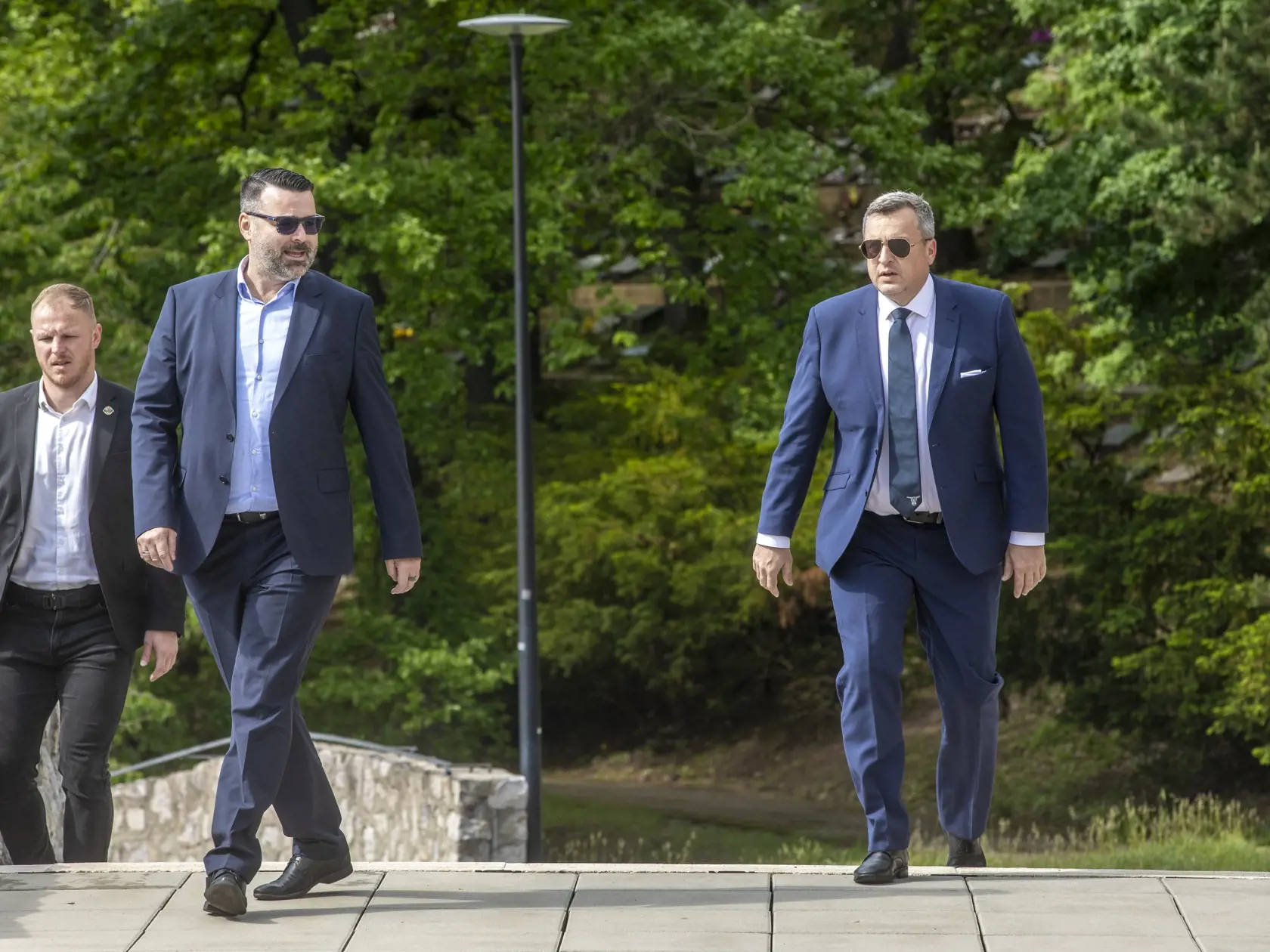 Na snímke je posledná rozlúčka s podnikateľom Fedorom Flašíkom v bratislavskom krematóriu, ktorá sa konala v piatok 3.5 2024. Na fotke je podpredseda parlamentu Andrej Danko.