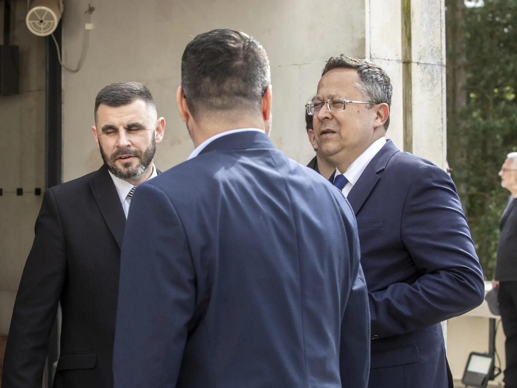 Na snímke je posledná rozlúčka s podnikateľom Fedorom Flašíkom v bratislavskom krematóriu, ktorá sa konala v piatok 3.5 2024.