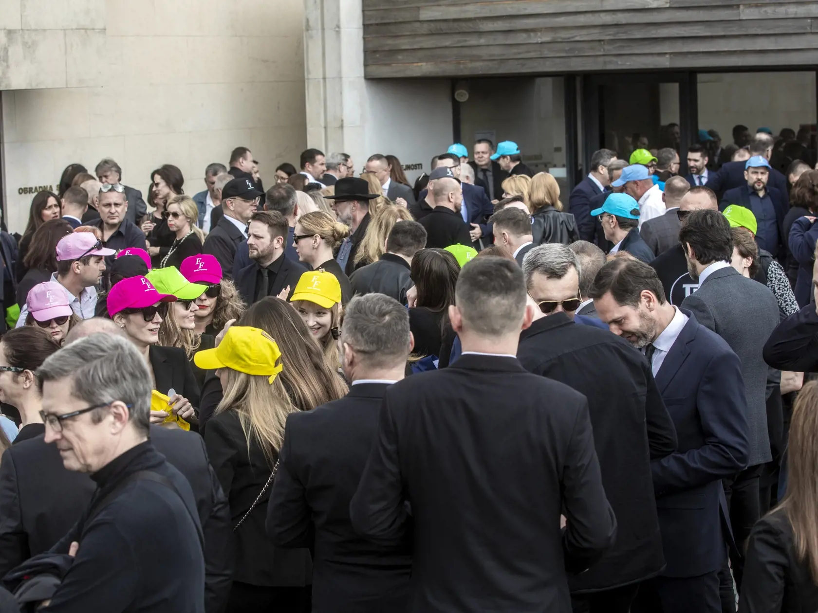 Na snímke je posledná rozlúčka s podnikateľom Fedorom Flašíkom v bratislavskom krematóriu, ktorá sa konala v piatok 3.5 2024.