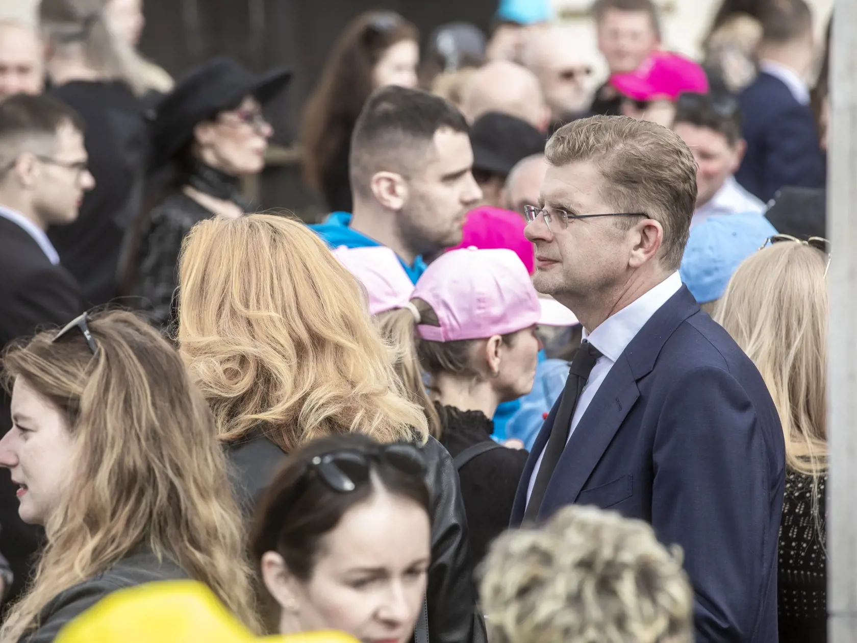 Na snímke je posledná rozlúčka s podnikateľom Fedorom Flašíkom v bratislavskom krematóriu, ktorá sa konala v piatok 3.5 2024.