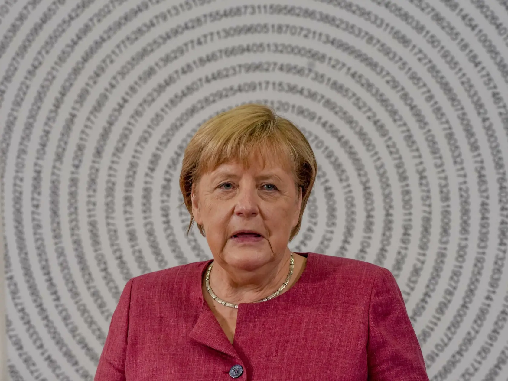 Na snímke je nemecká kancelárka Angela Merkelová.
