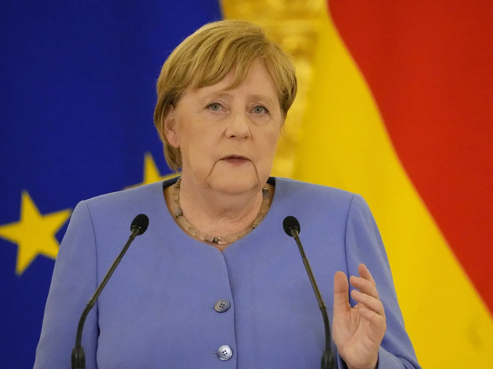 Nemecká kancelárka Angela Merkelová.