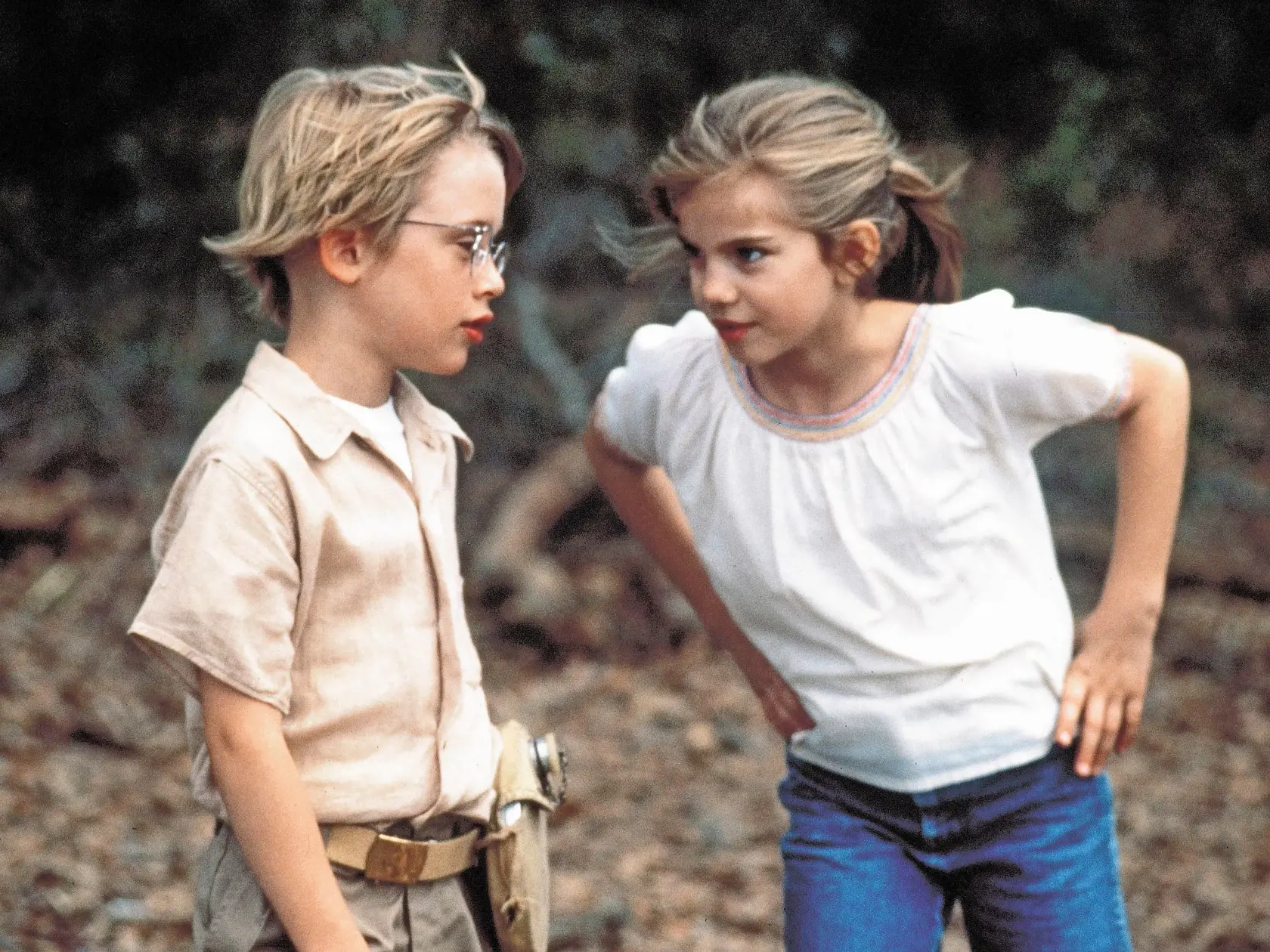 NEVINNÉ CITY Macaulay Culkin a Anna Chlumsky vo filme Moja prvá láska.