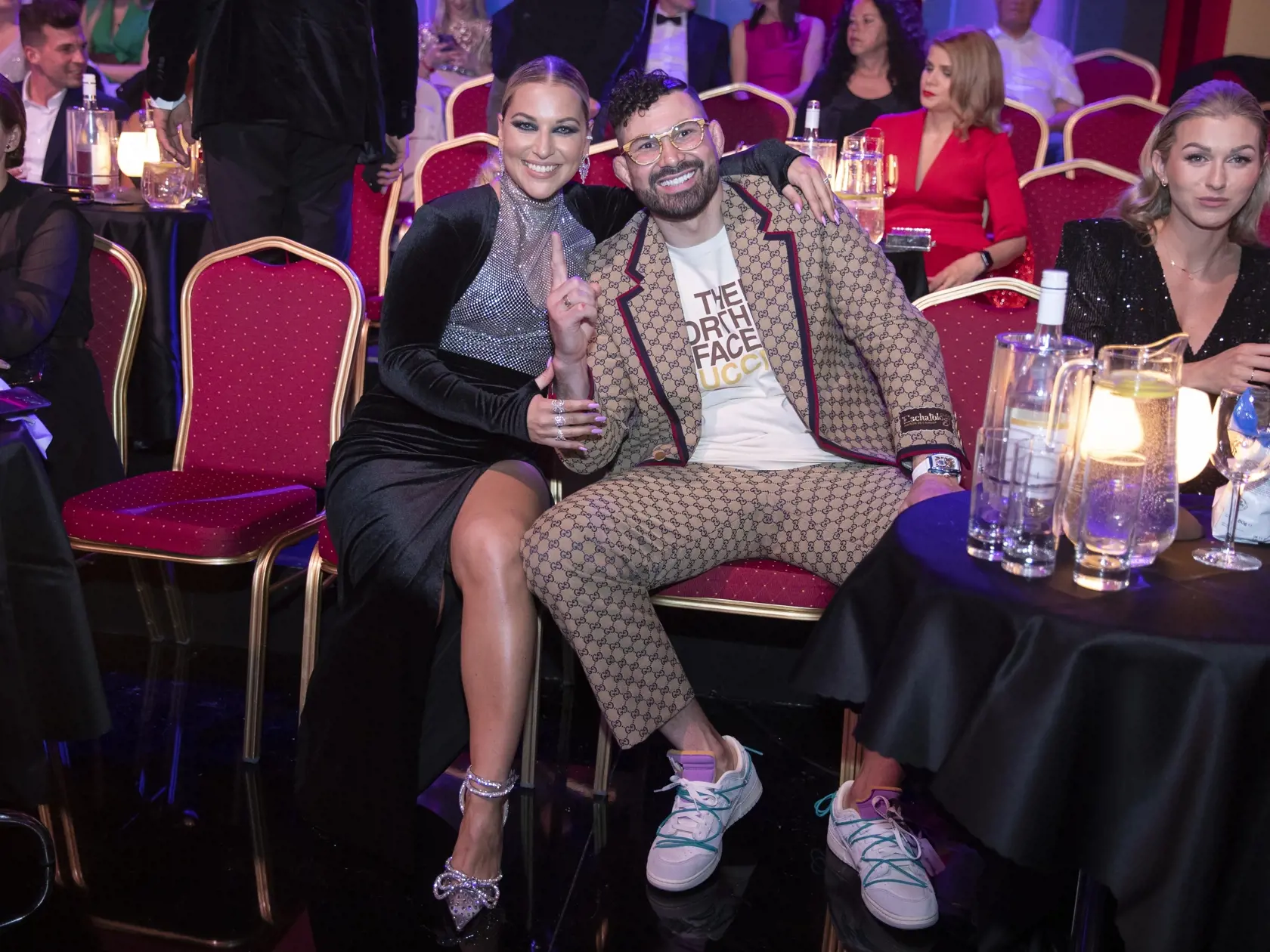 Dominika Cibulková a Attila Végh.