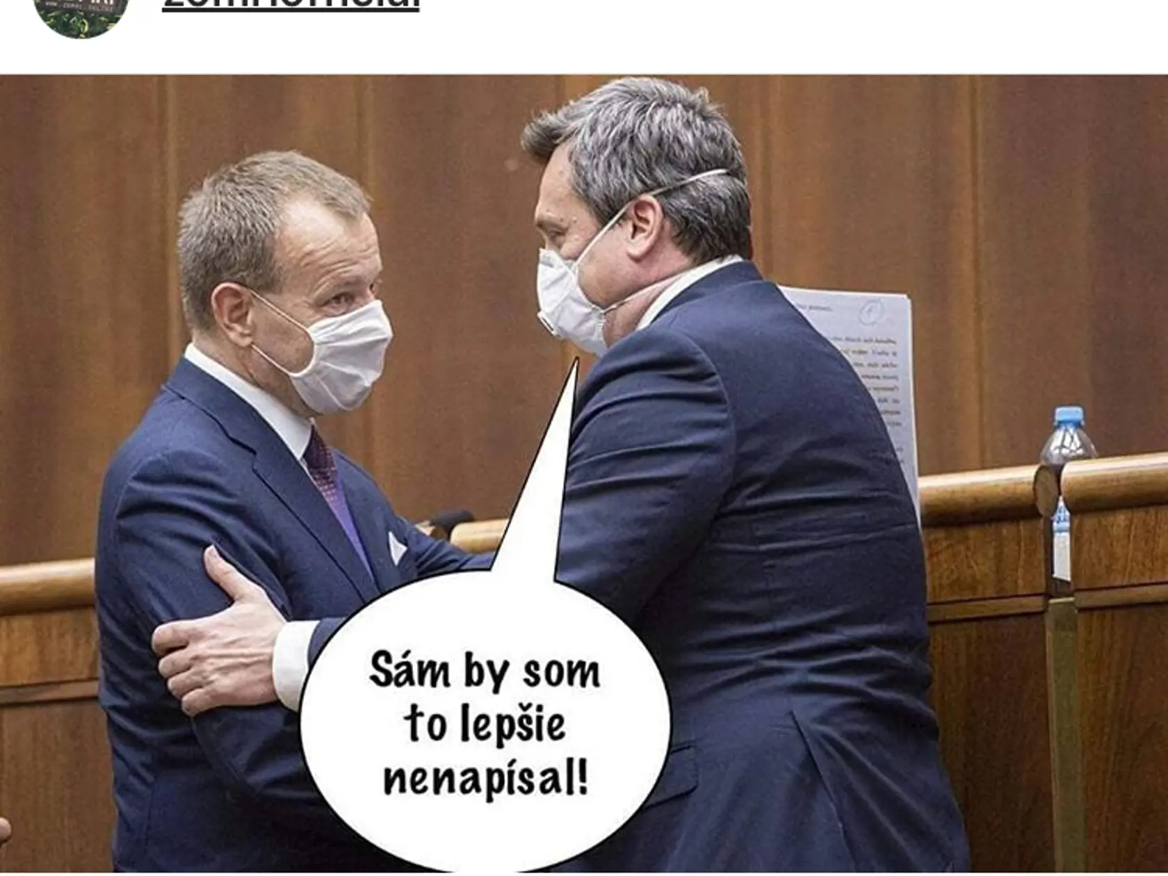 Pochvala od konkurencie?