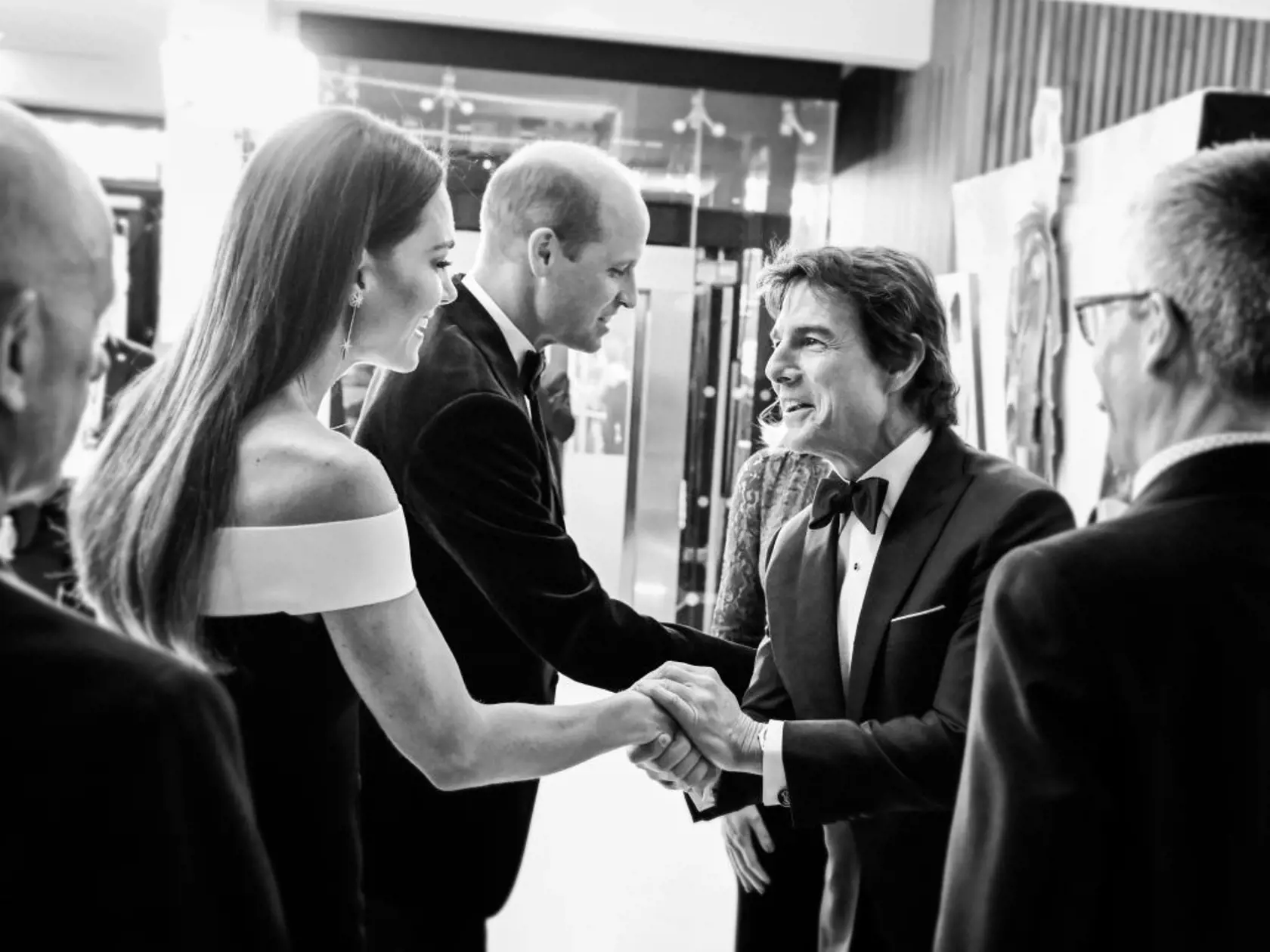 Kate a William na premietaní filmu "Top Gun: Maverick".