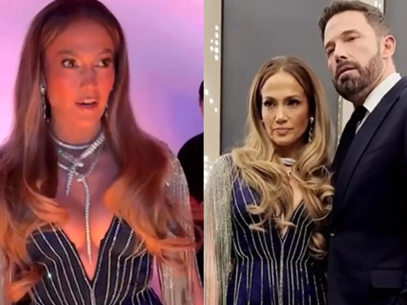 Hádku Jennifer Lopez a Bena Afflecka na Grammy zaznamenali kamery.