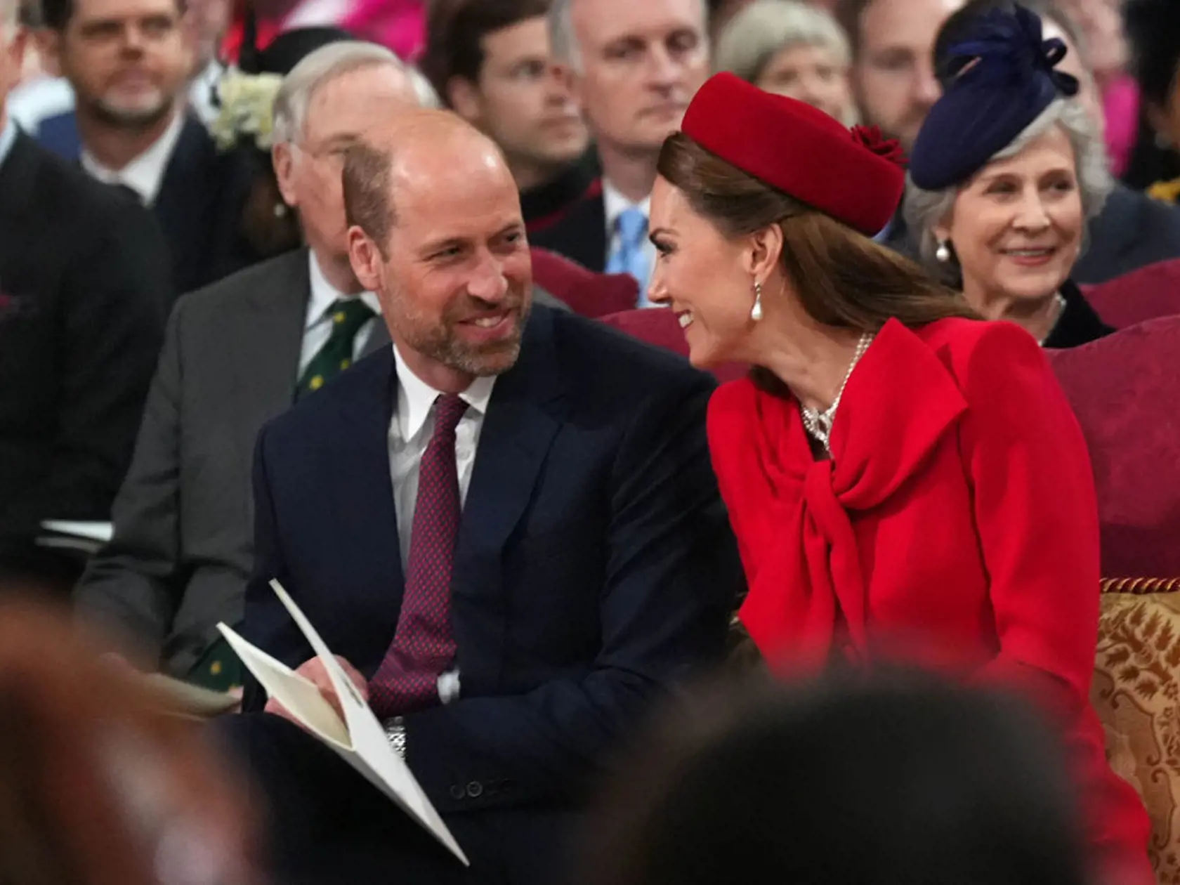 Princezná Kate a princ William sa na seba usmievali a prejavovali si náklonnosť.