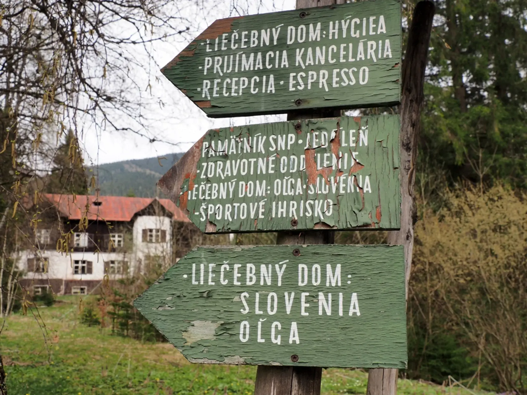 Cestičky, ktoré lemovali záhony kvetov z vlastného skleníka, viedli k lavičkám i do kaviarní. Dnes je však všetko inak a areál pripomína skôr apokalypsu.