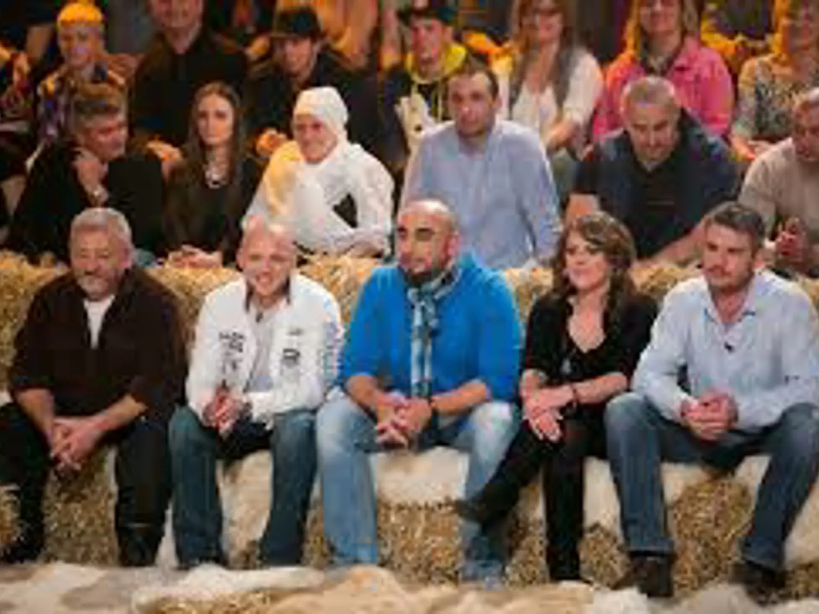 Farmári v roku 2013, uprostred Sosna.