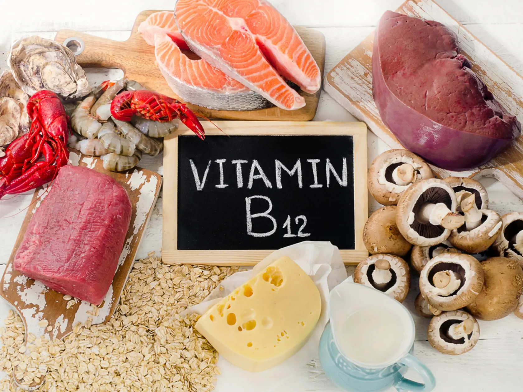 Nedostatkom vitamínu B12 trpia ľudia s anémiou.