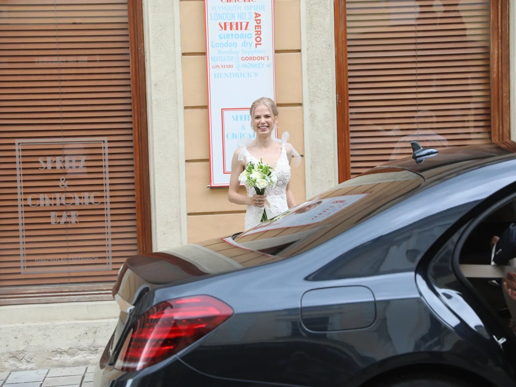 Krásna nevesta Kristína Maturová.