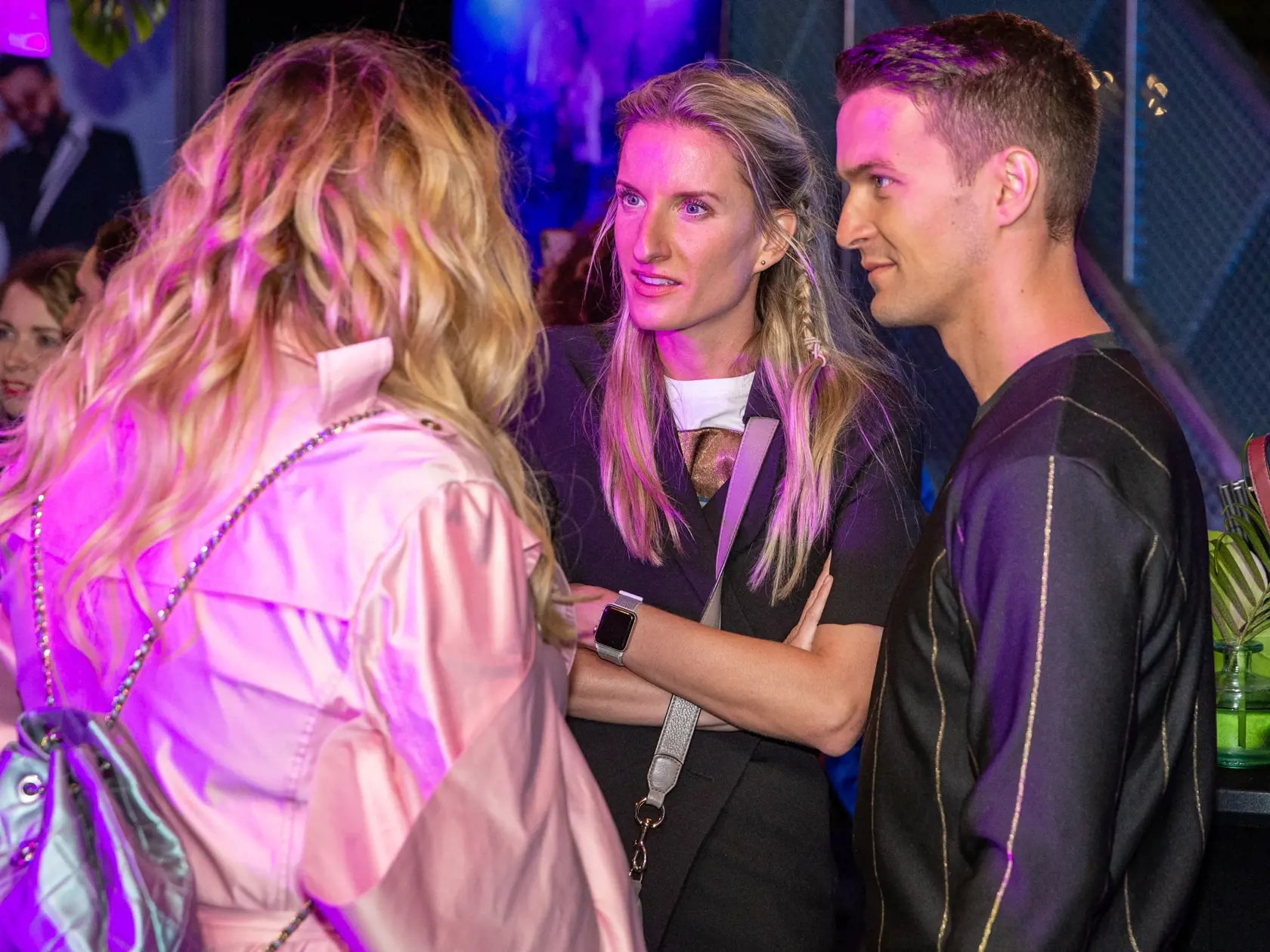 25. “ MEDIA PARTY ”  TV Markíza  sa uskutočnila na lodi Sundeck na Tyšrovom Nábreží v Bratislave. Na snímke je Adela Vinczeová a Viktor Vincze. 