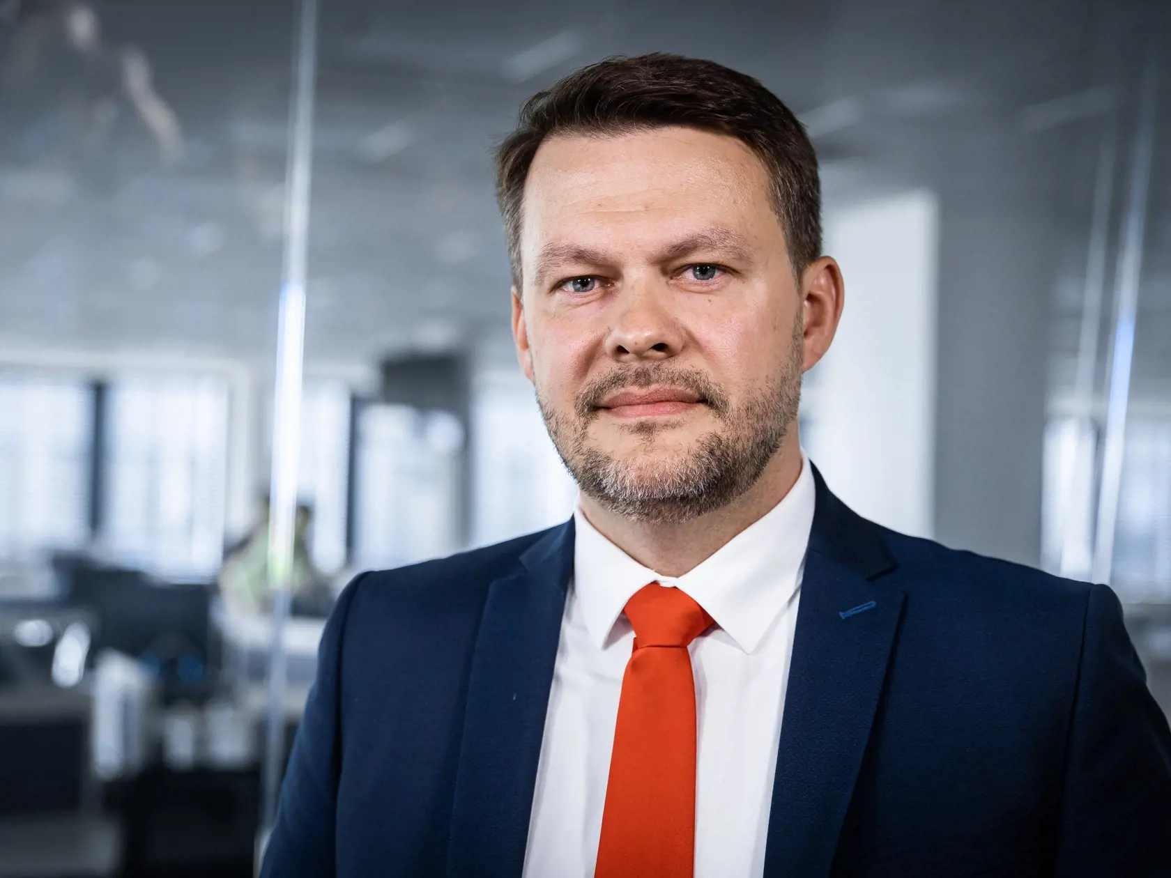 Diskusná relácia "Karty na stôl", ktorej hosťom bol Samuel Migaľ.
