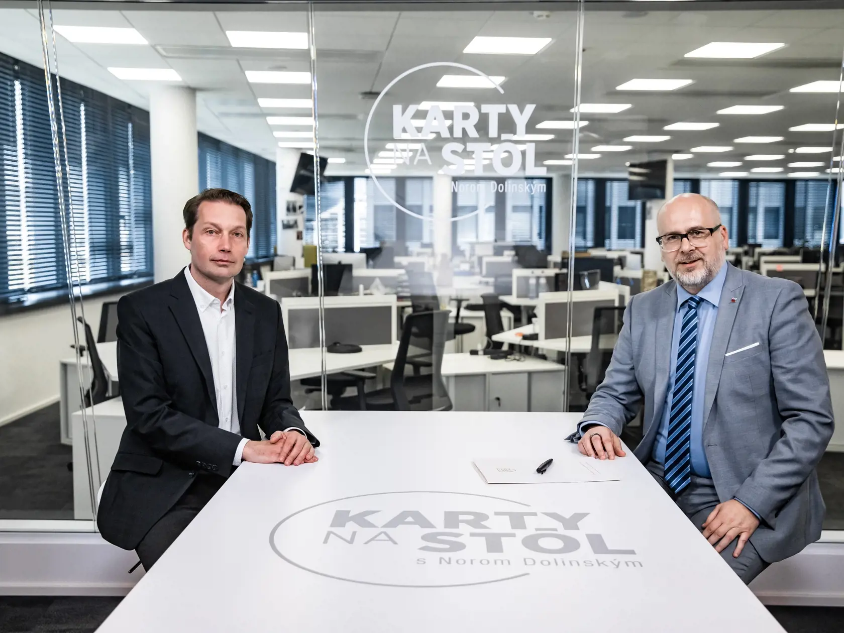 Diskusná relácia “Karty na stôl”, ktorej hosťom bol Michal Kaliňák (Hlas-SD), št. tajomník MIRRI.