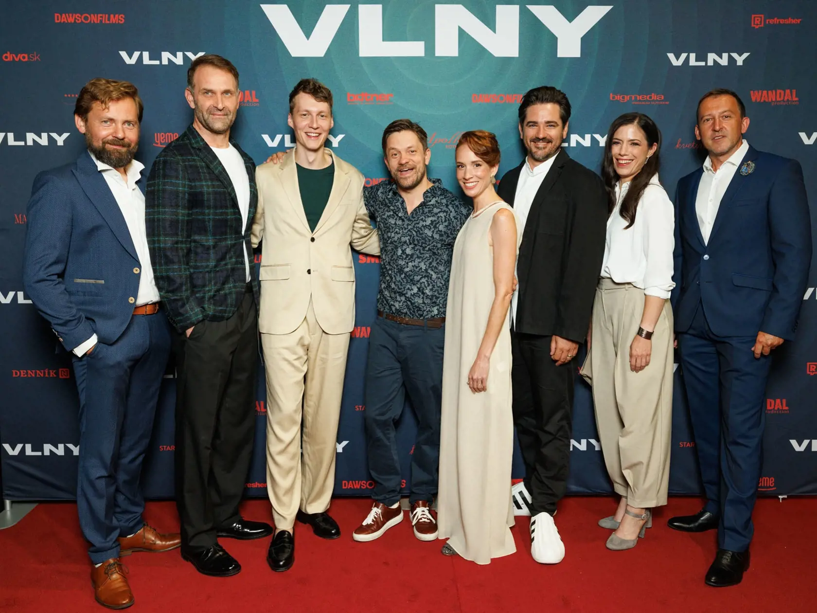 Herečky a herci z filmu Vlny