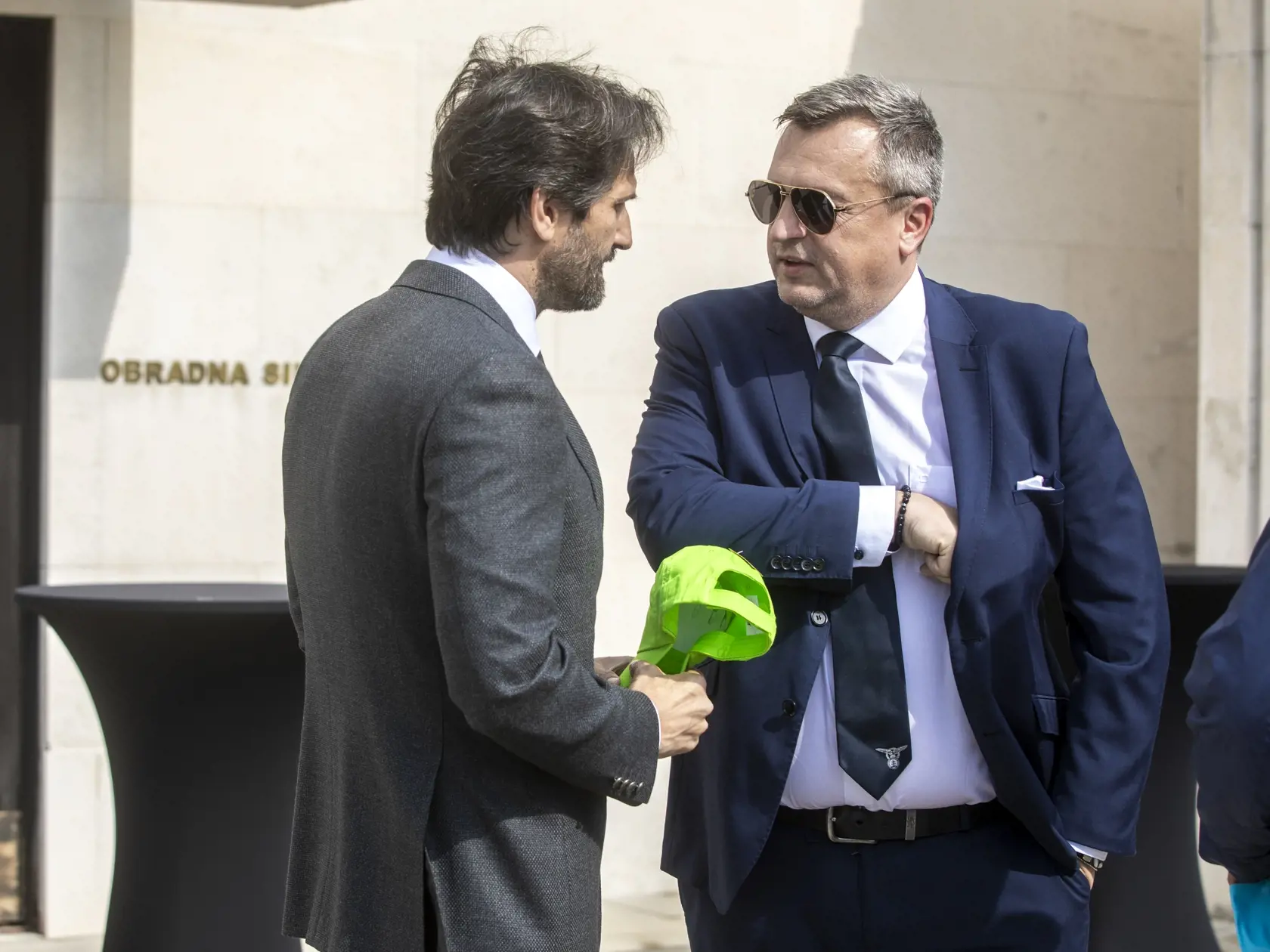 Na snímke je posledná rozlúčka s podnikateľom Fedorom Flašíkom v bratislavskom krematóriu, ktorá sa konala v piatok 3.5 2024. Na fotke je podpredseda parlamentu Andrej Danko.