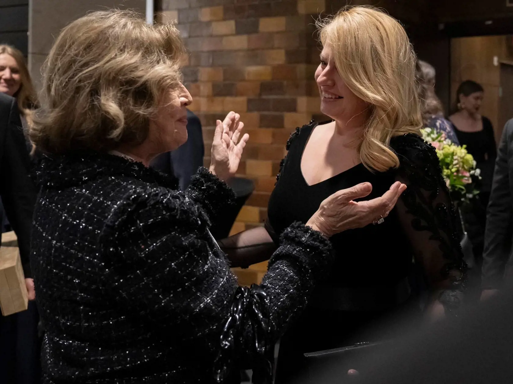 Zuzana Čaputová počas odovzdávania cien Slnko v sieti.