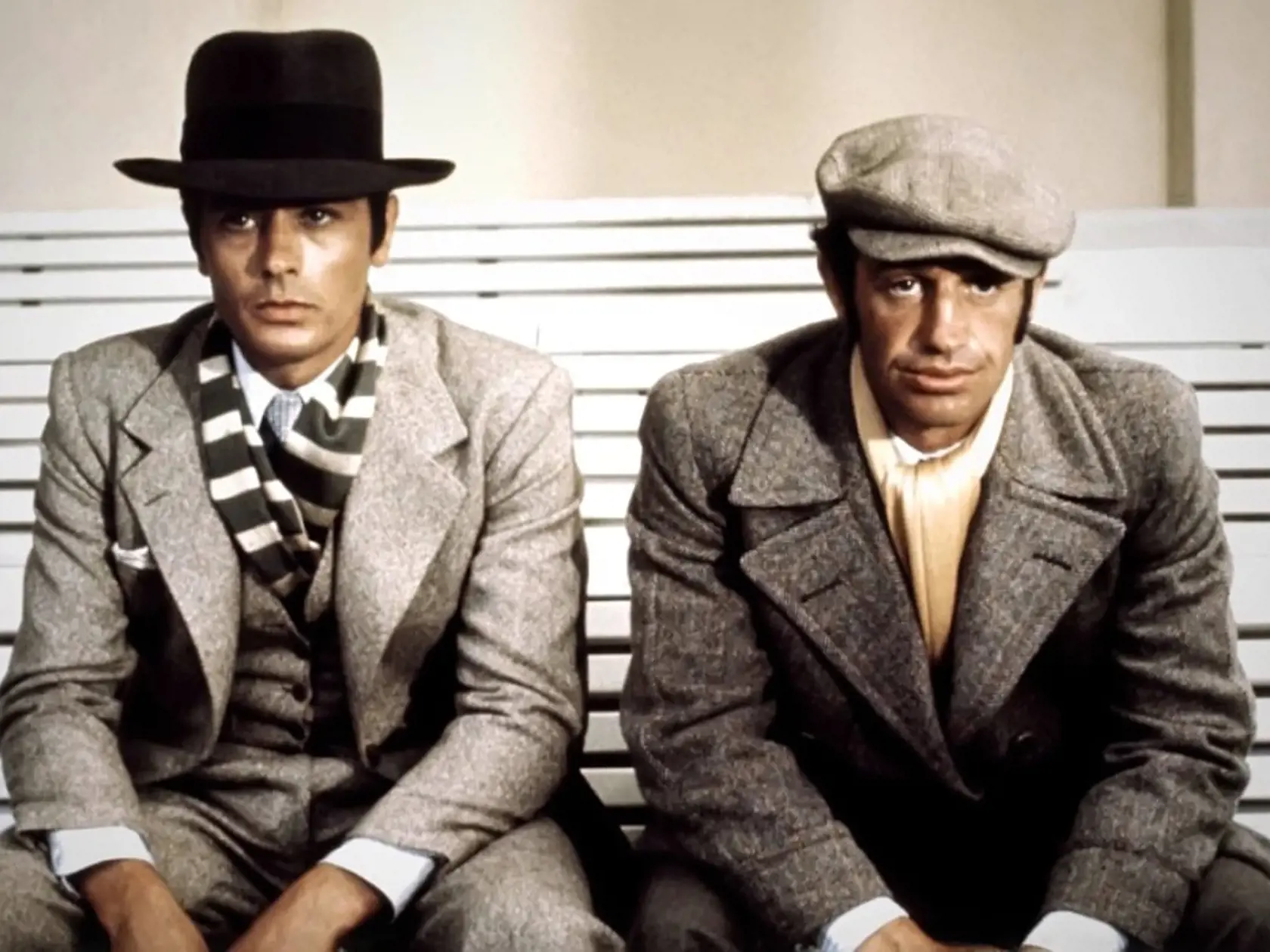 Jean-Paul Belmondo a Alan Delon