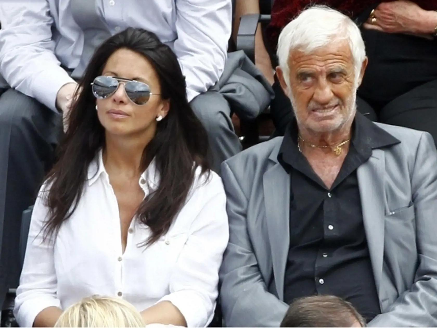 Jean Paul Belmondo s priateľkou Barbarou Gandolfi