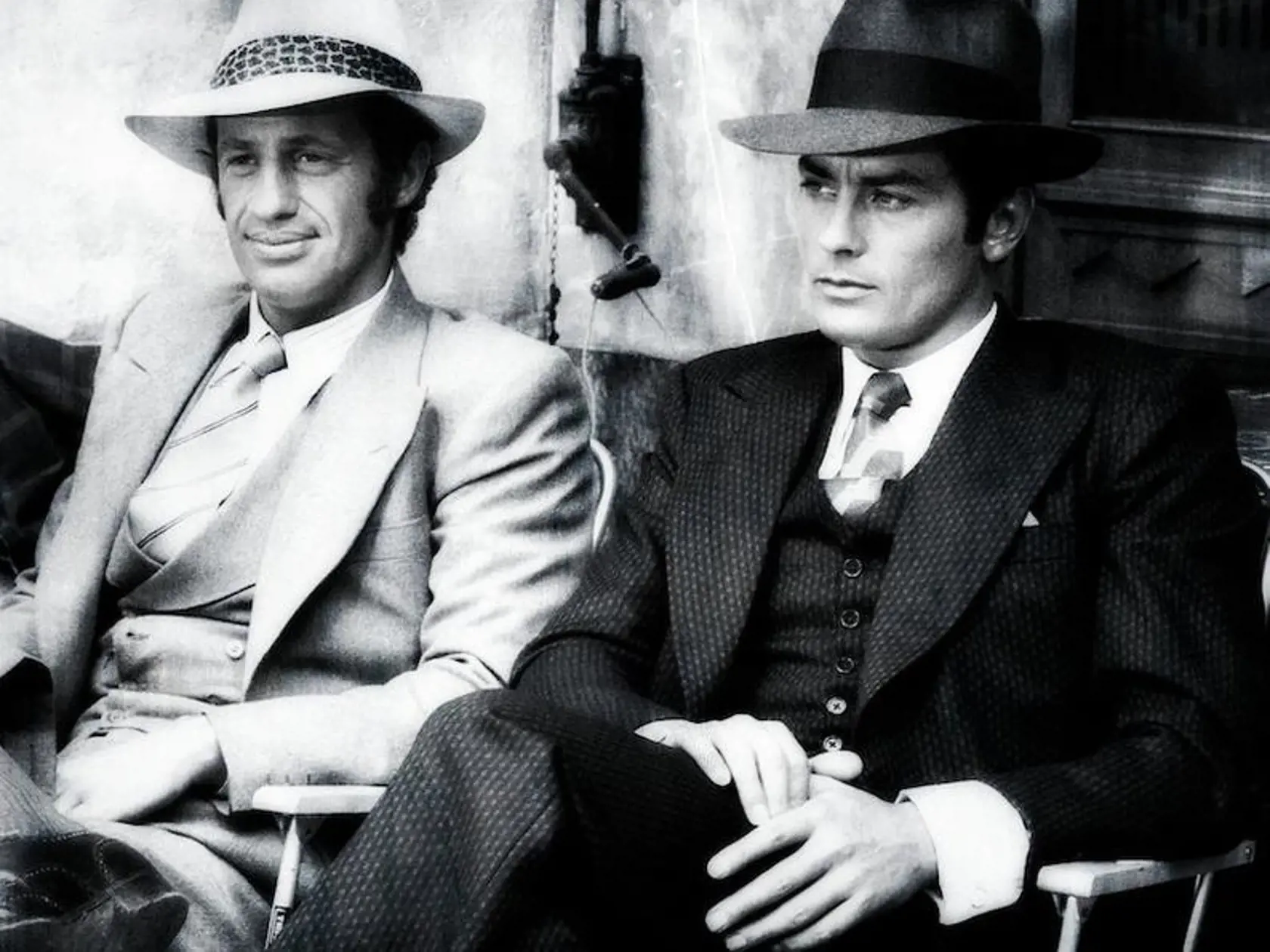Jean-Paul Belmondo a Alan Delon