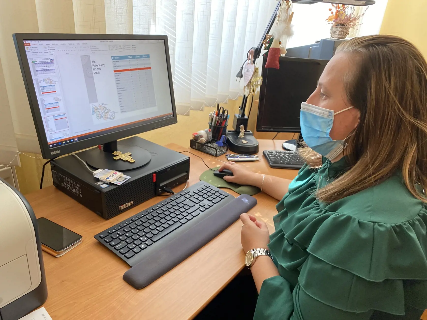 Šéfkou hygieny v Starej Ľubovni je Mária Macalová (44).