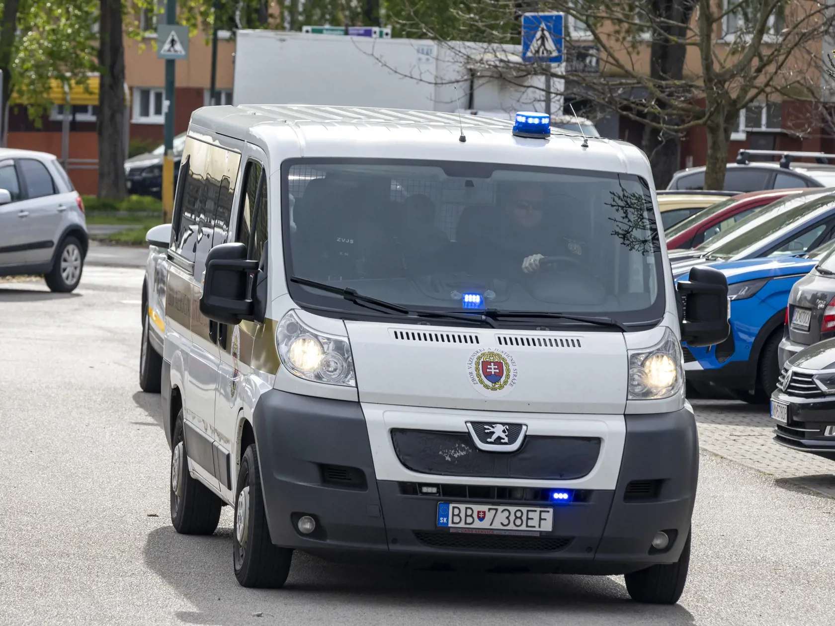 Na snímke je Robert Lališ alias Kýbel na Najvyššom súde SR v Bratislave. 