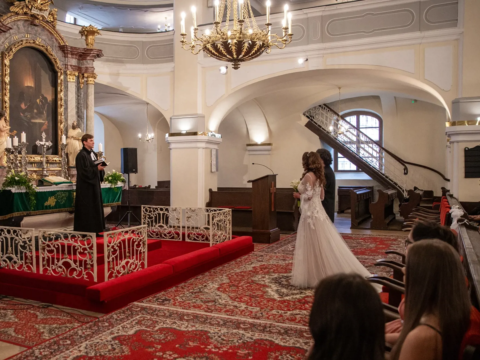 Svadba Karin Majtánovej a Petra Karemnického v Bratislave.