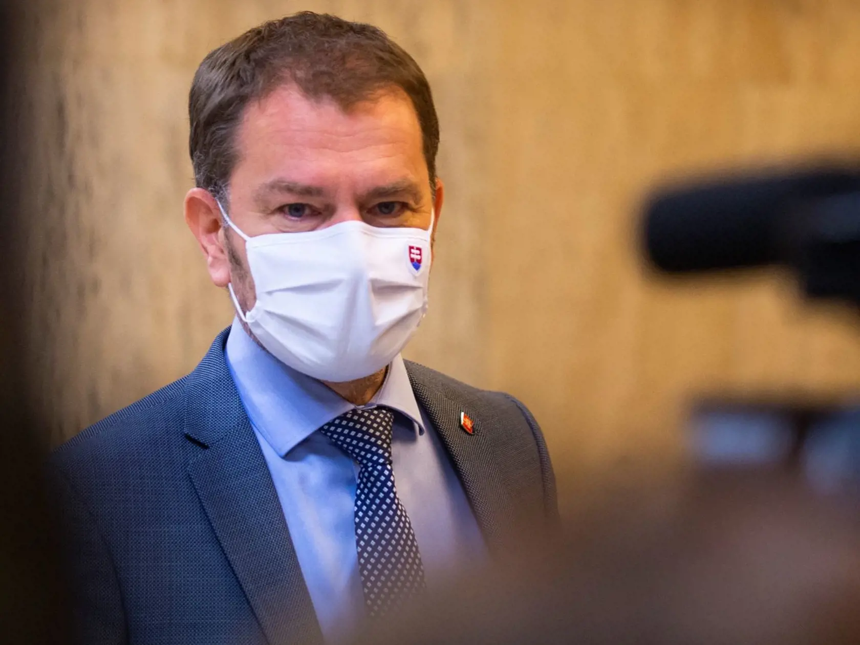Na snímke predseda vlády SR Igor Matovič (OĽaNO)