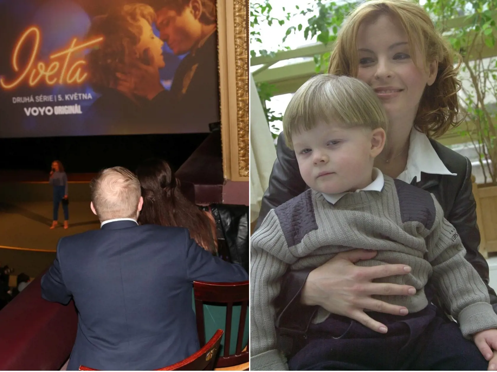 Artur Štaidl prišiel na premiéru druhej série seriálu Iveta aj so svojou priateľkou.