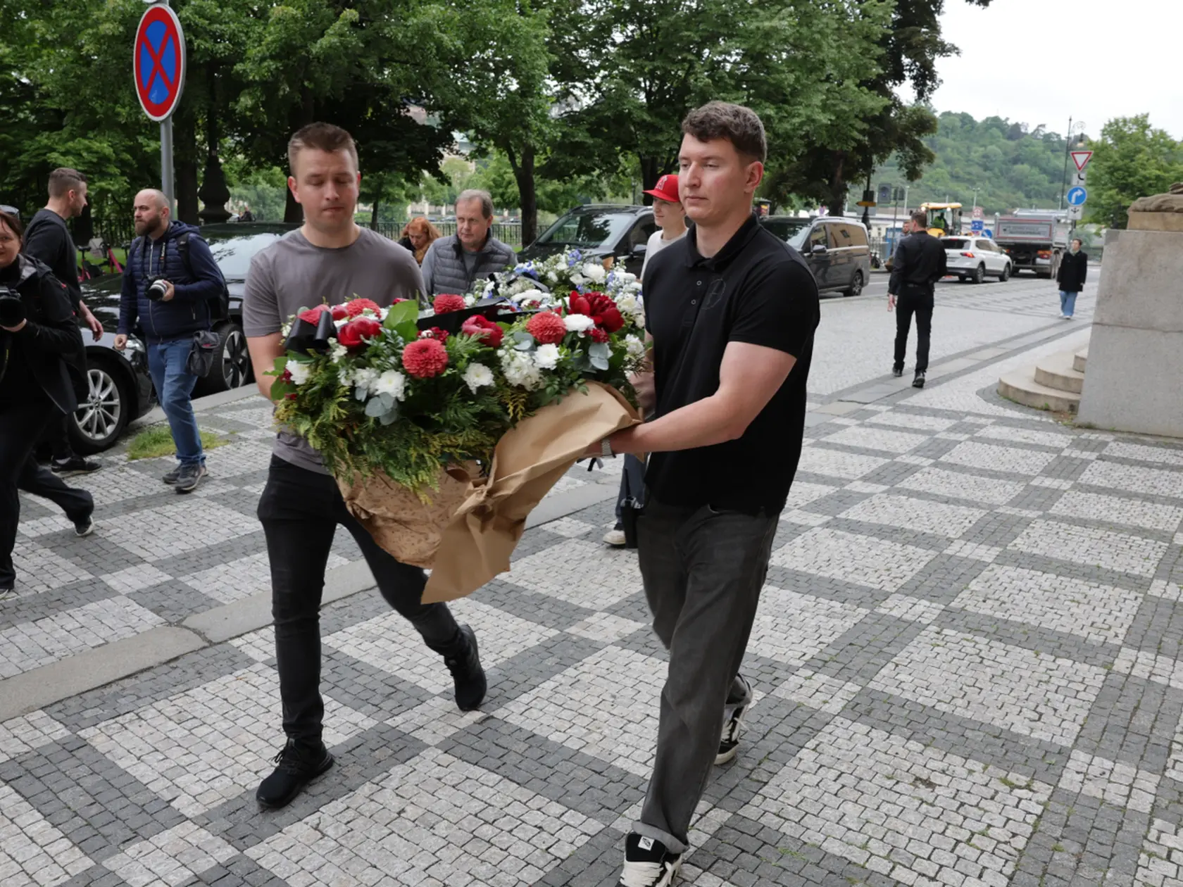 Posledná rozlúčka s Jiřím Bartoškom (†78) v pražskom Rudolfine.