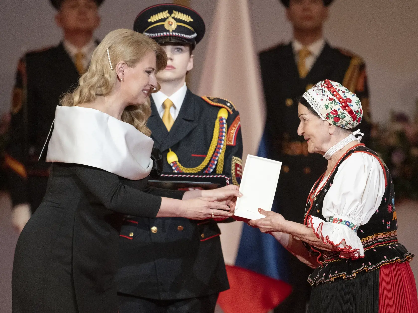 Zuzana Čaputová Mária Mačošková Medaila prezidenta SR
