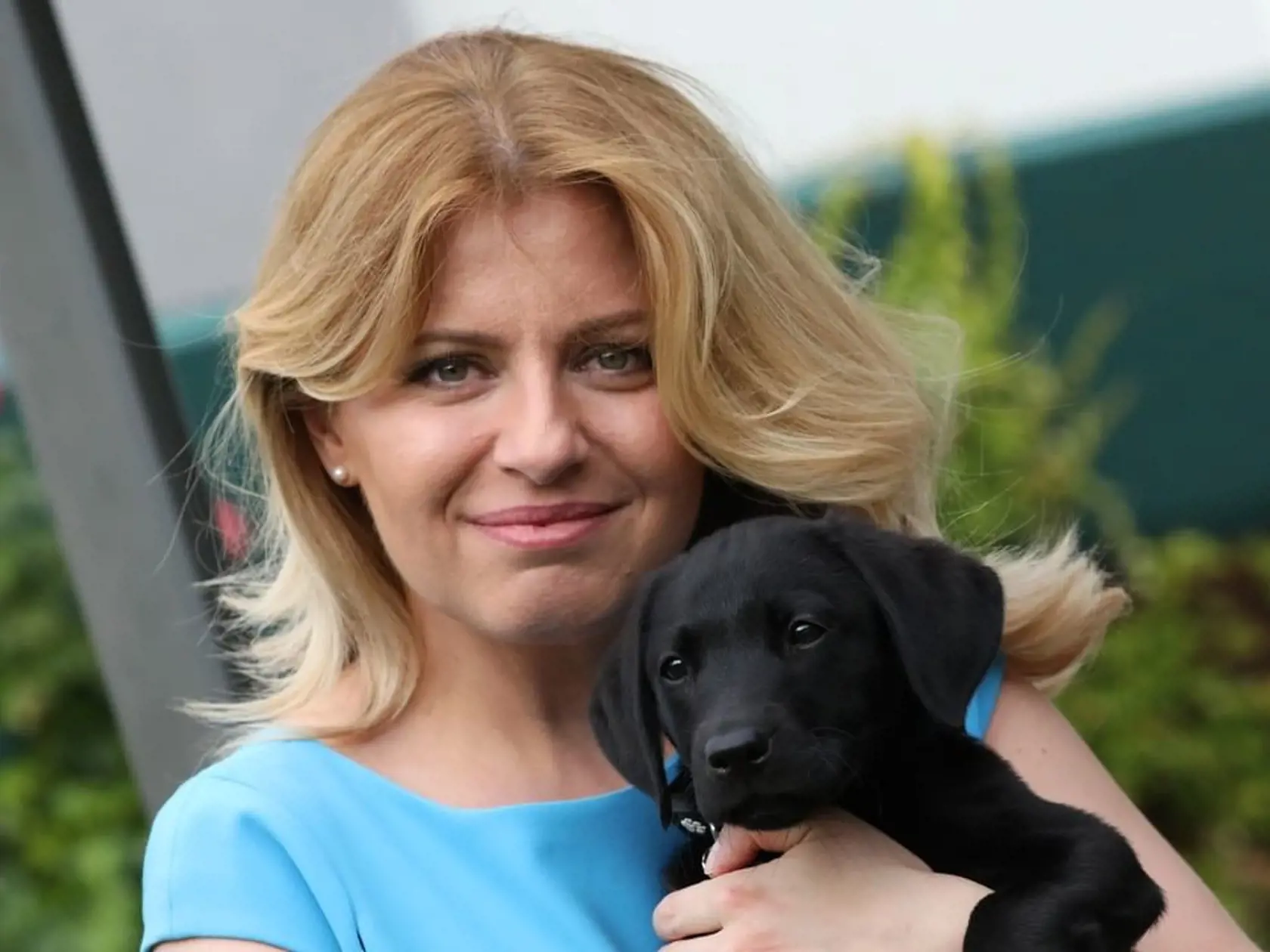 Prezidentka Zuzana Čaputová a jej miláčik Leon