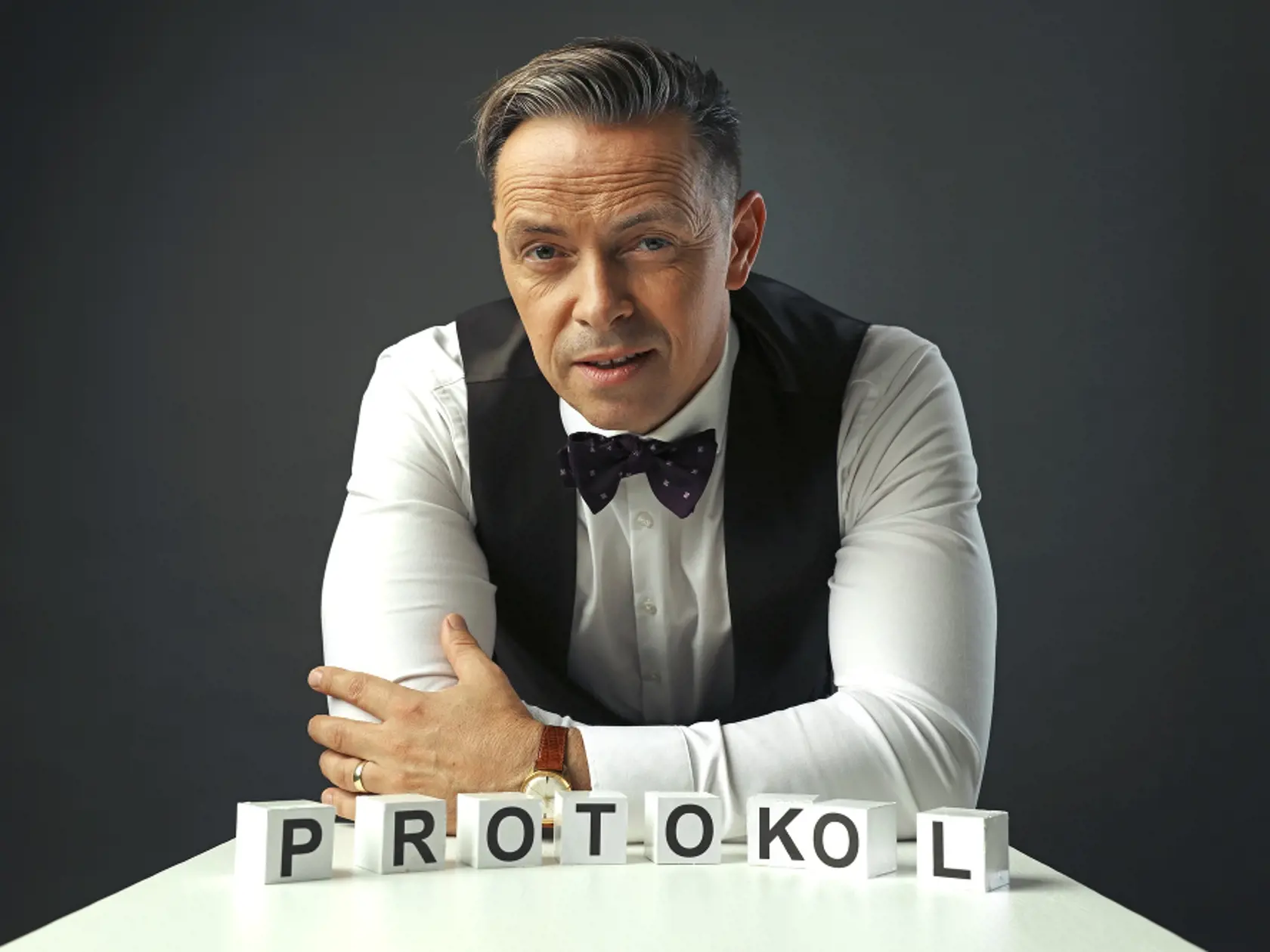 Marek Trubač odborník na komunikáciu, protokol a etiketu.